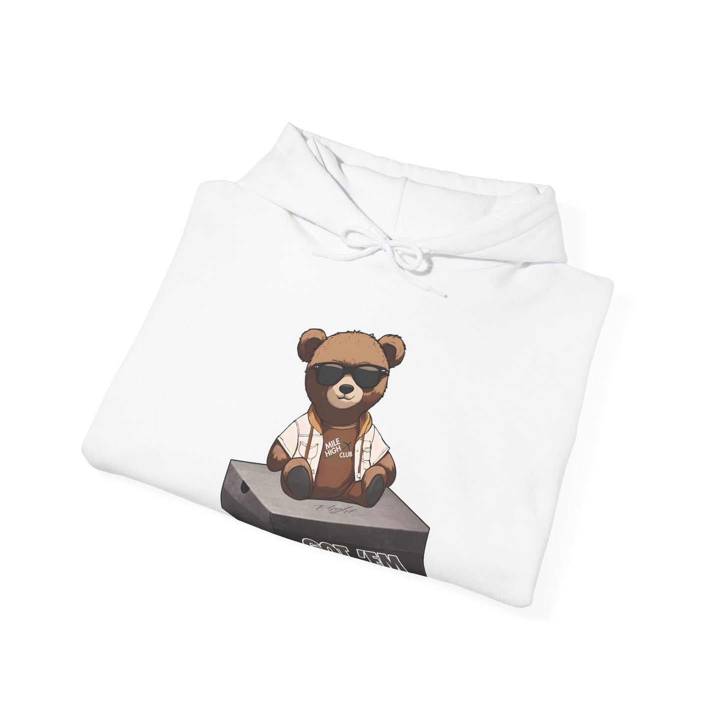 Retro 4 Cave Stone and Black Hoodie- GOT EM BOXED