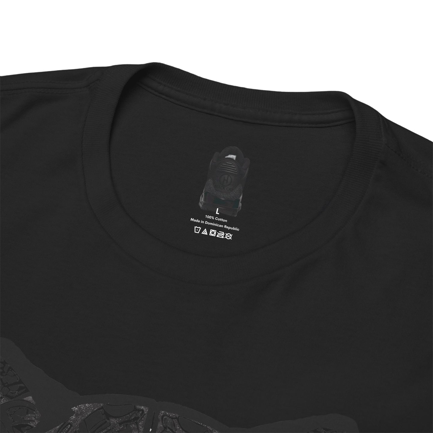 Retro 3 Black Cat Kat Eyes Shirt