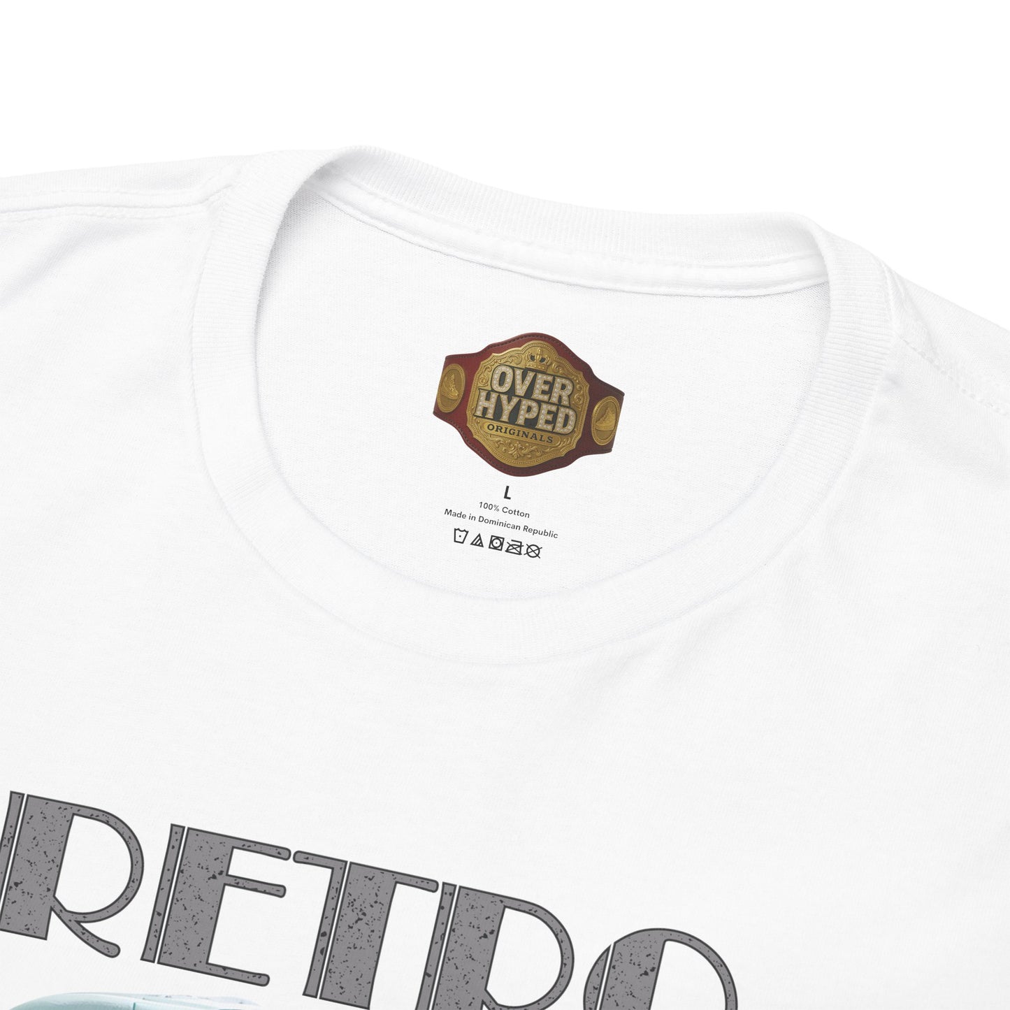 Retro 4 White Cement Retro Vibes only Shirt