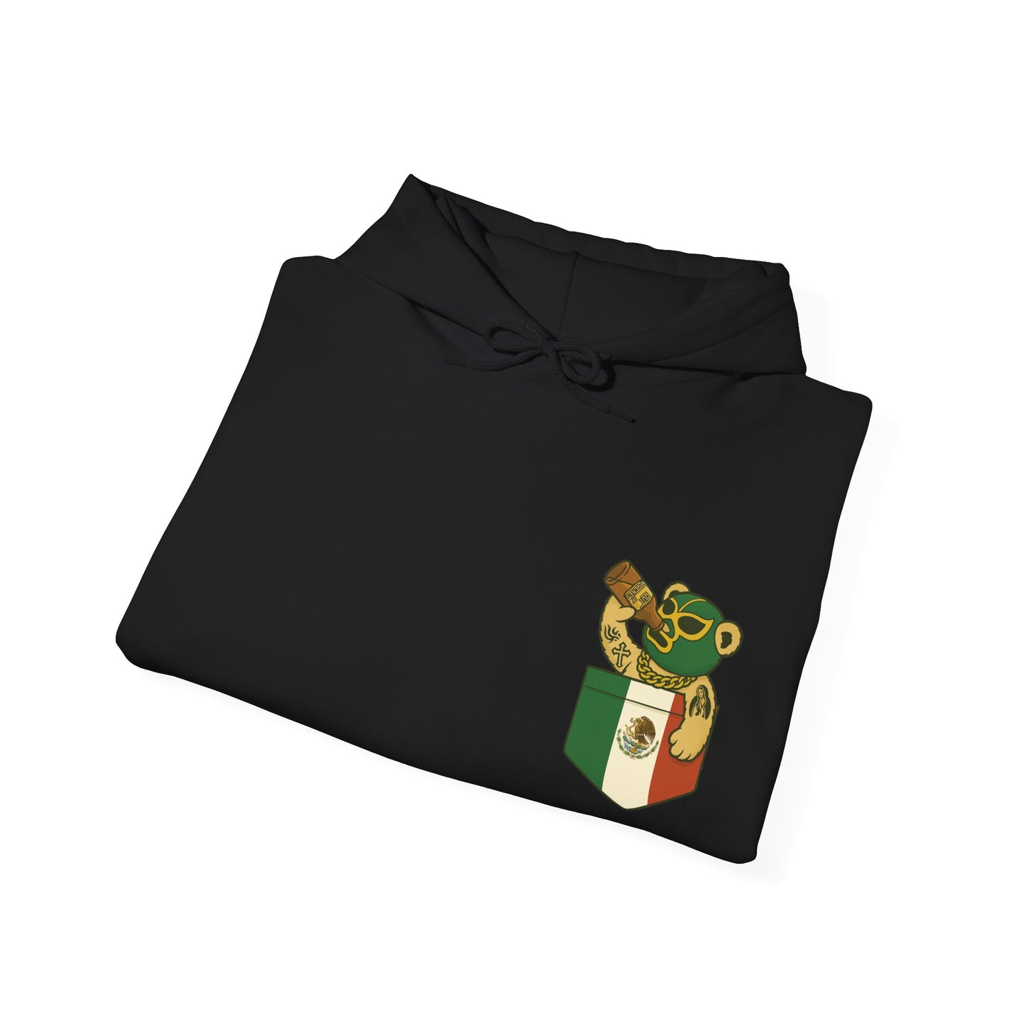 Retro 3 EL VUELO Summit White and Pine Green Hoodie - LUCHA OUT OF POCKET