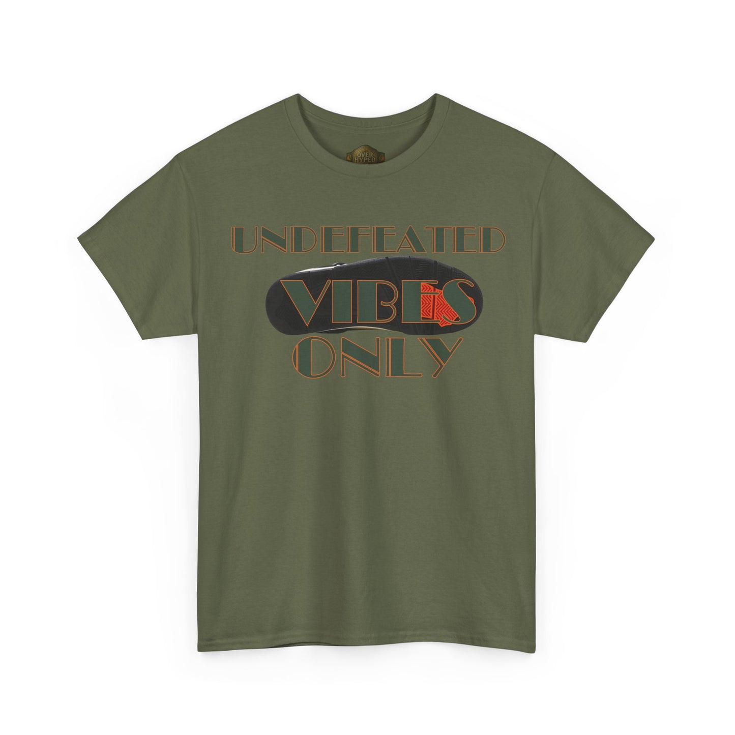 Retro 4 Deep Green and Clementine -UNDEFEATEDVIBES ONLY