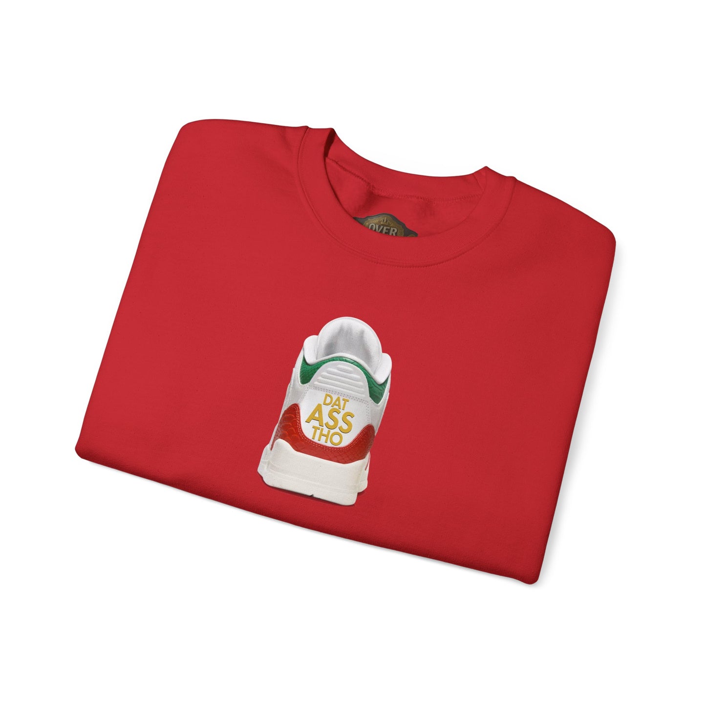 Retro 3 EL VUELO Summit White and Pine Green SweatShirt - DAT ASSSS THOO