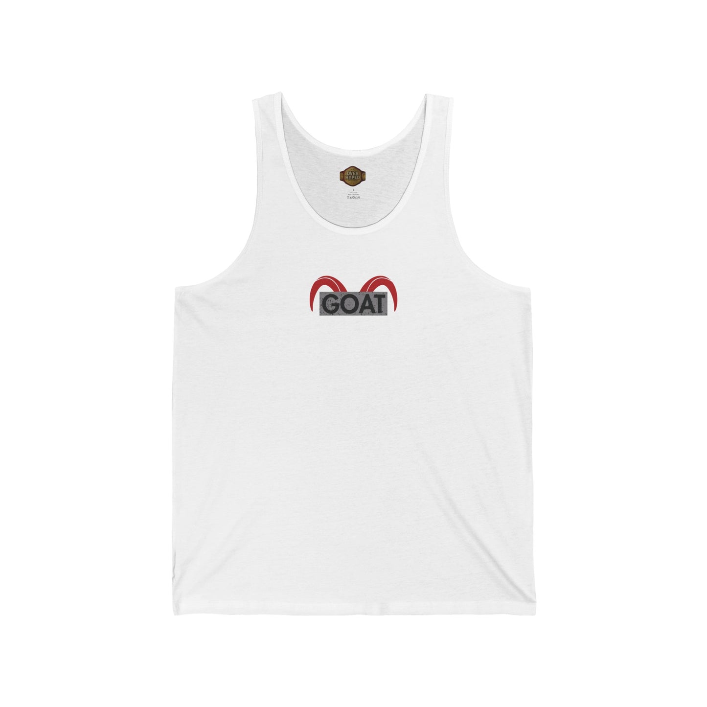 Retro 4 White Cement Goat Horns Tank