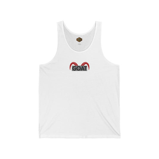 Retro 4 White Cement Goat Horns Tank