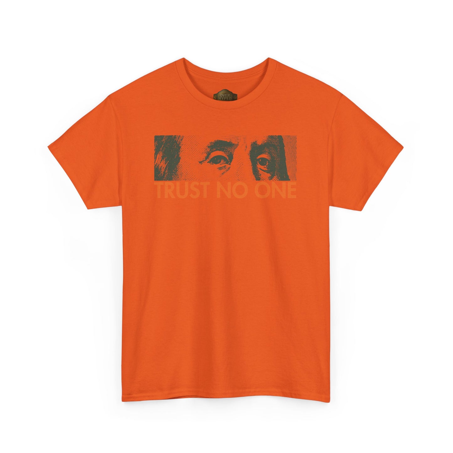 Retro 4 Deep Green and Clementine - TRUST NO ONE