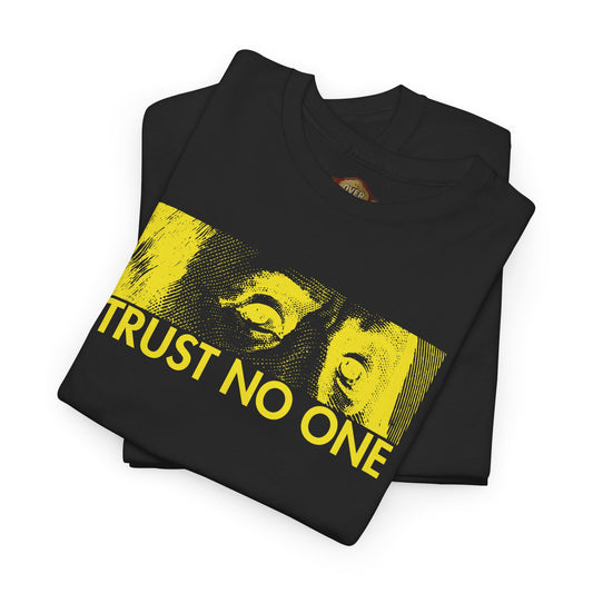 Retro 5 "TOKYO" Varsity Maize and Wolf Grey Shirt-TRUST NO ONE