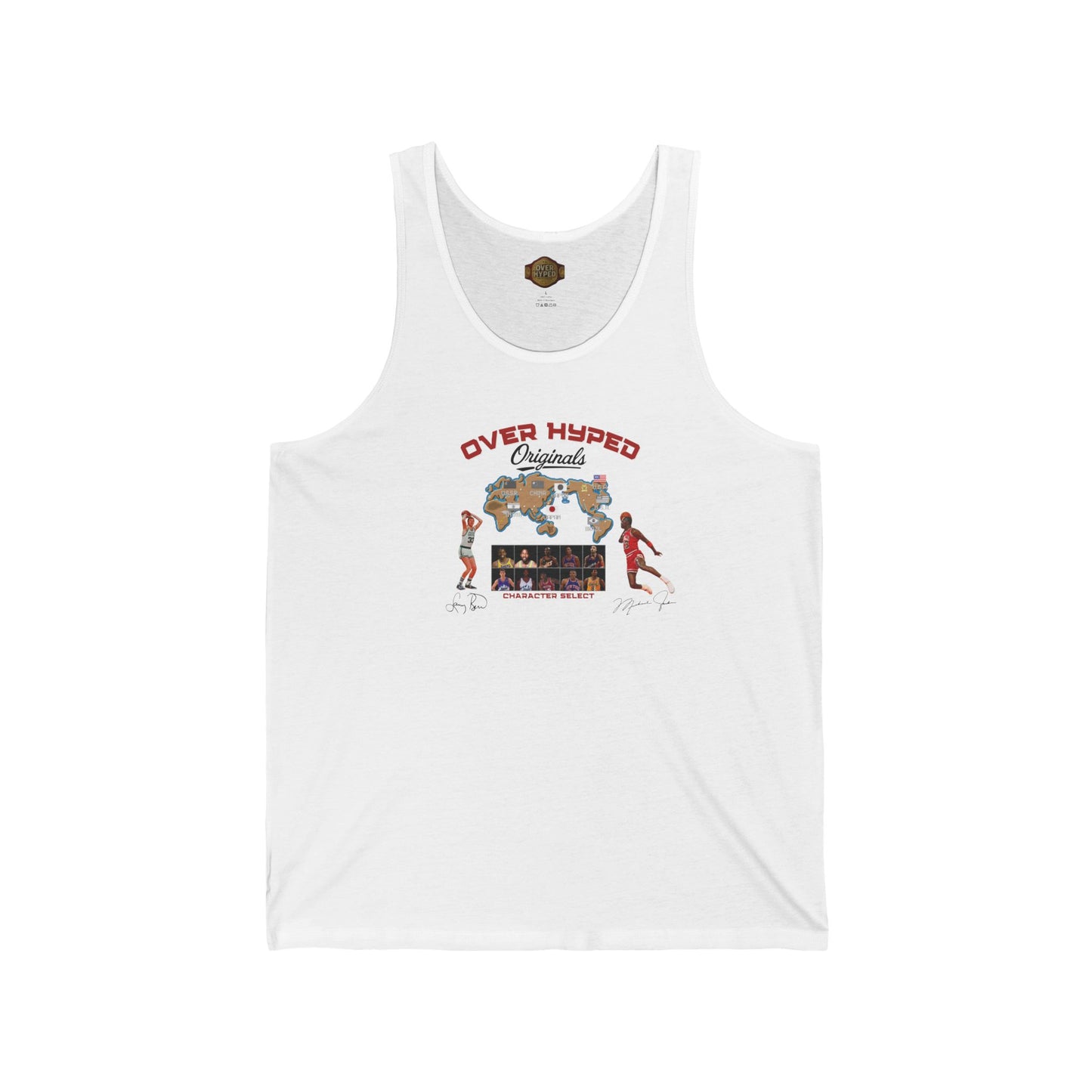 Retro 4 White Cement Character Select Tank