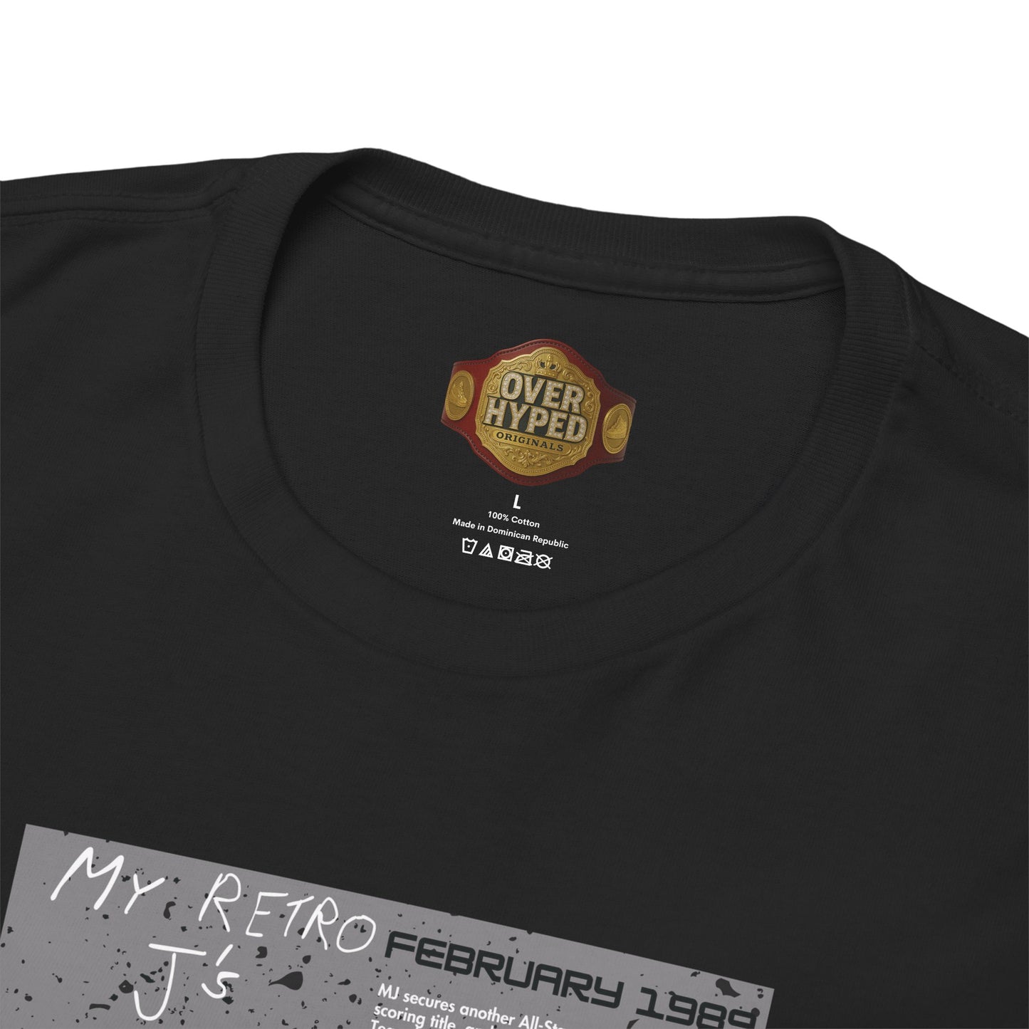 Retro 4 White Cement My Retro Card Shirt