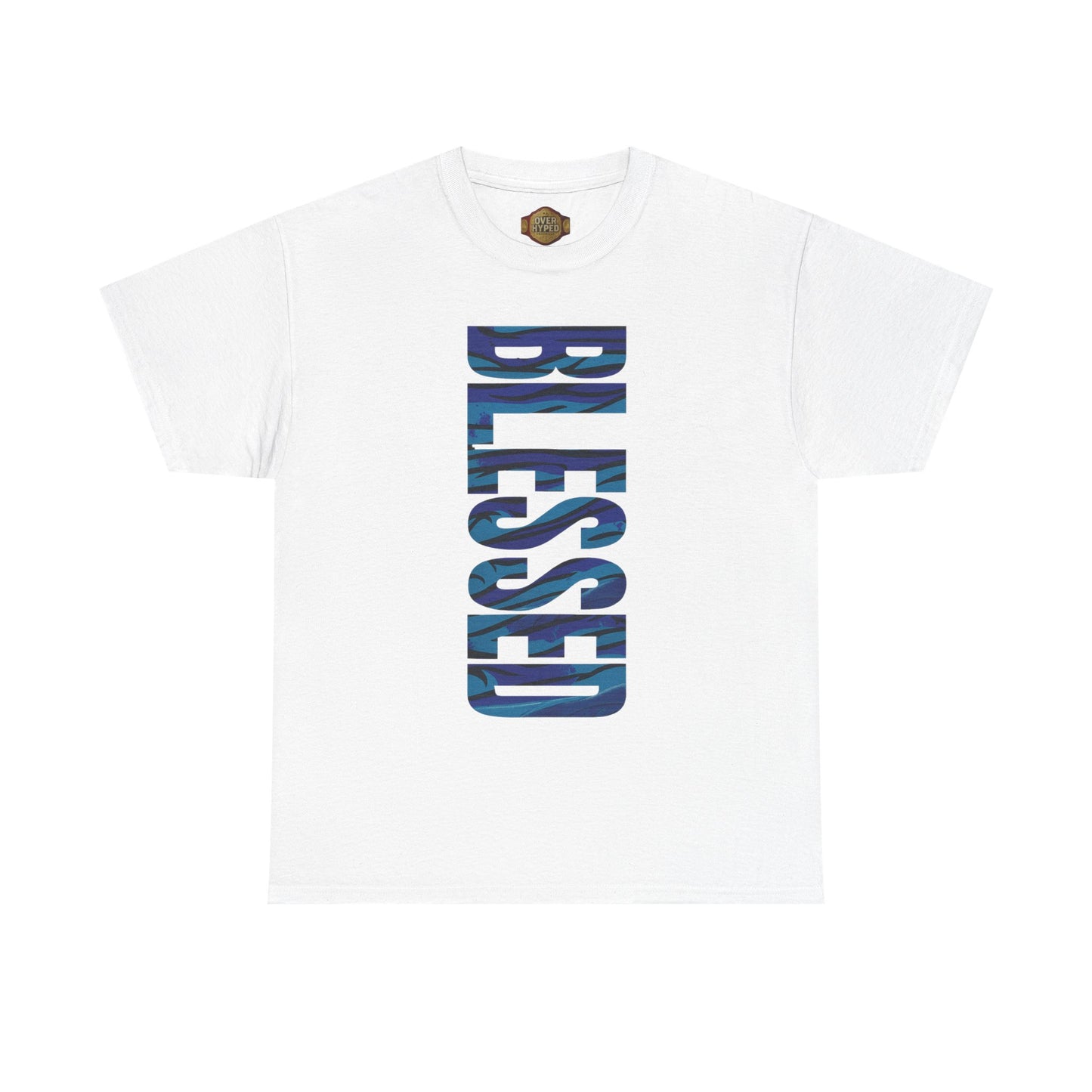 Retro 8 Aqua Shirt - BLESSED