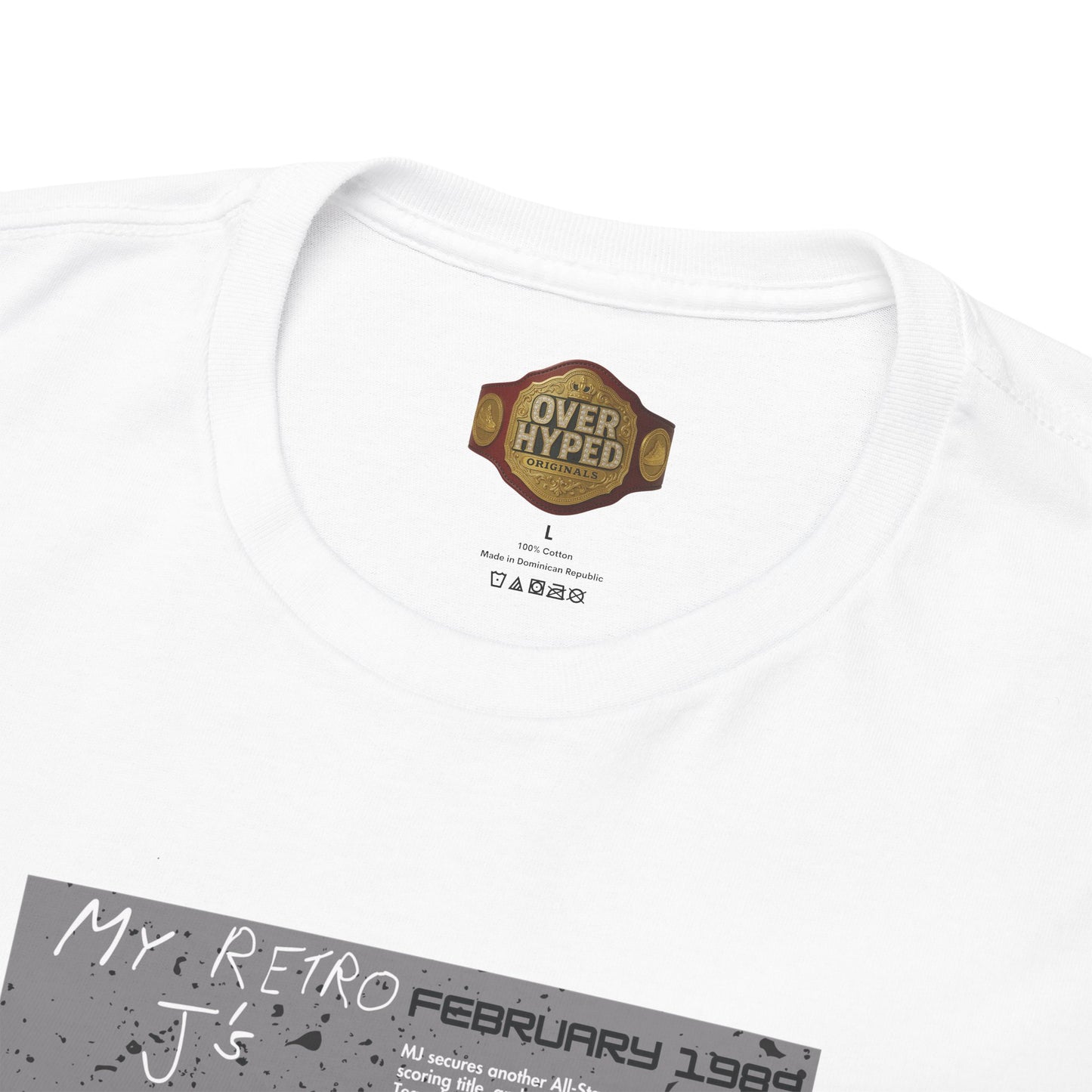 Retro 4 White Cement My Retro Card Shirt