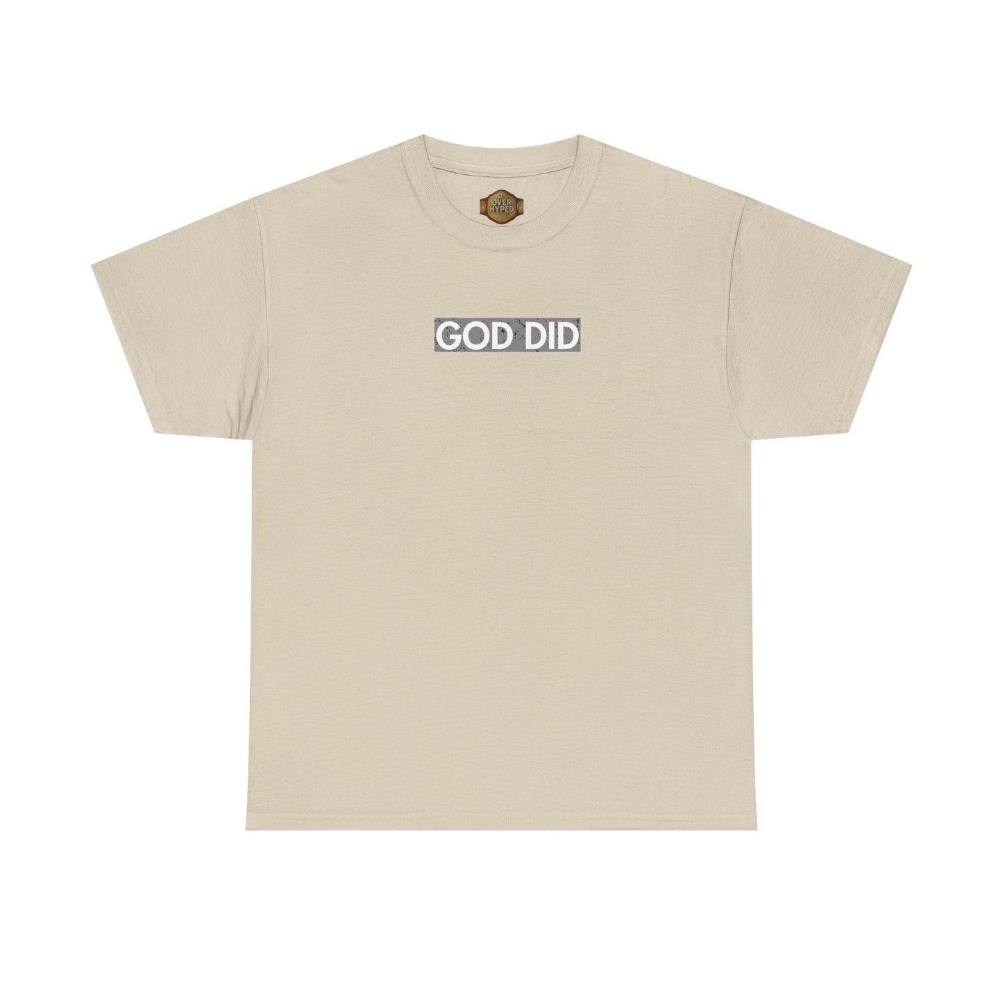 Retro 4 White Cement God Did Shirt