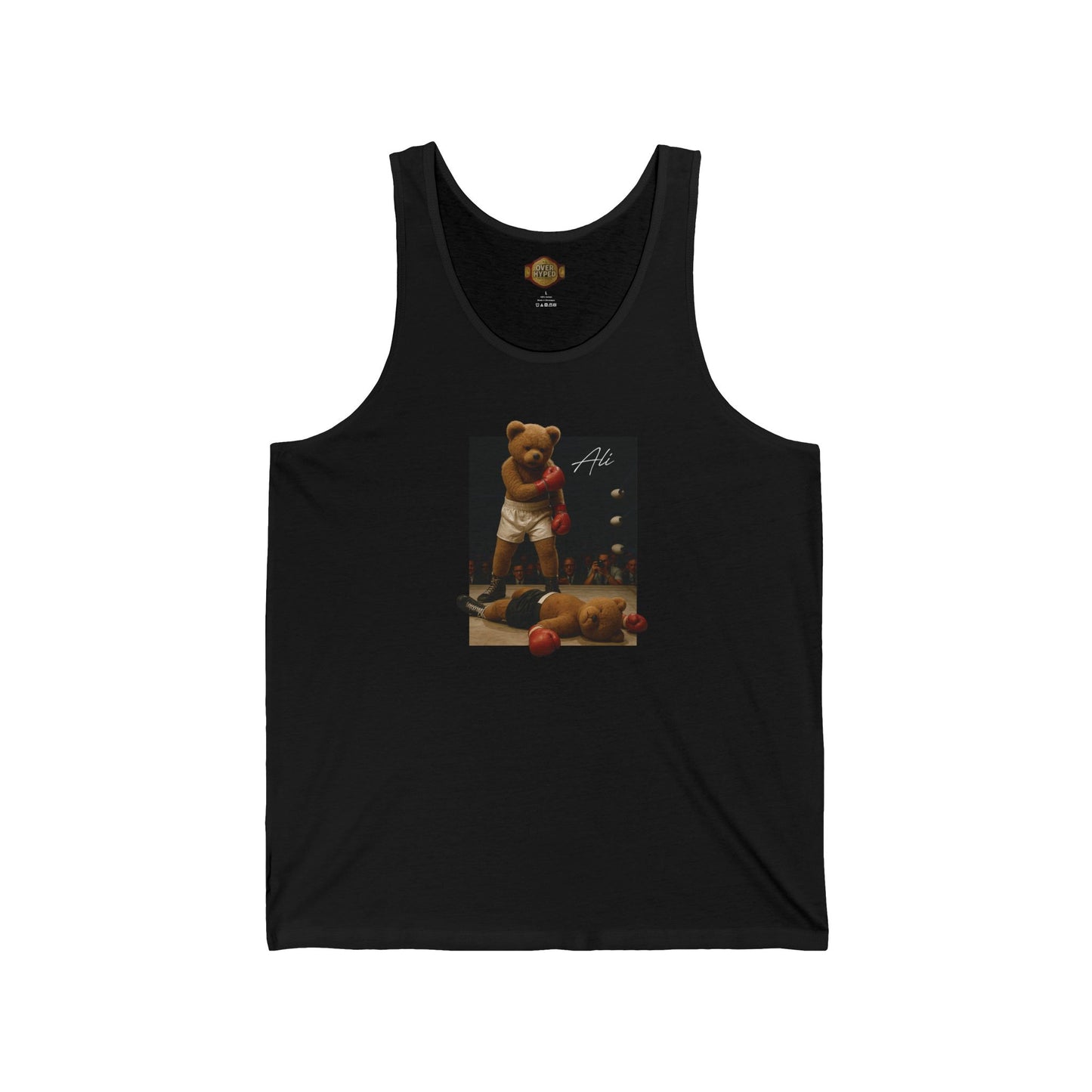 Retro 4 White Cement Knock Out Ali Tribute Tank