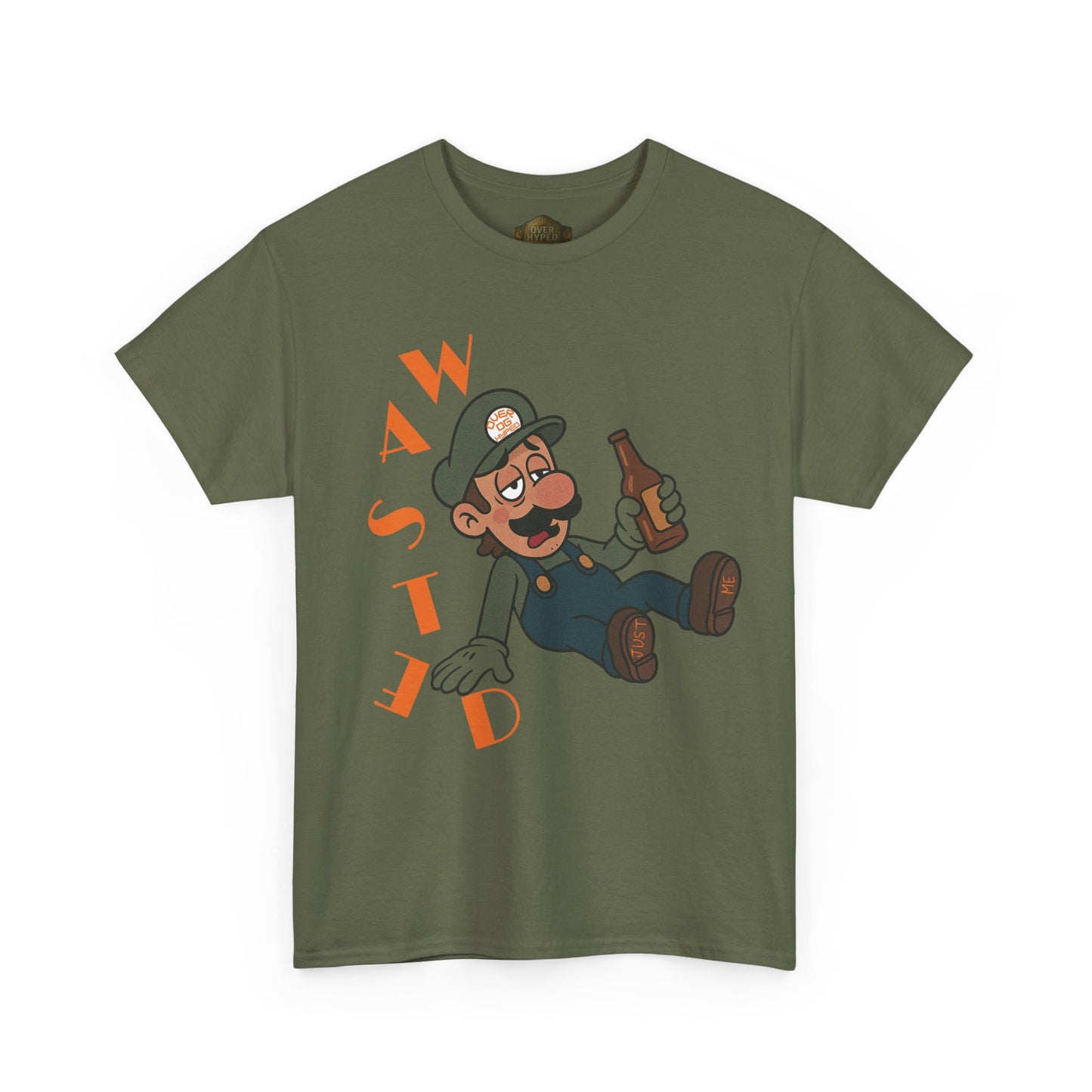 Retro 4 Deep Green and Clementine - JUST ME WASTED