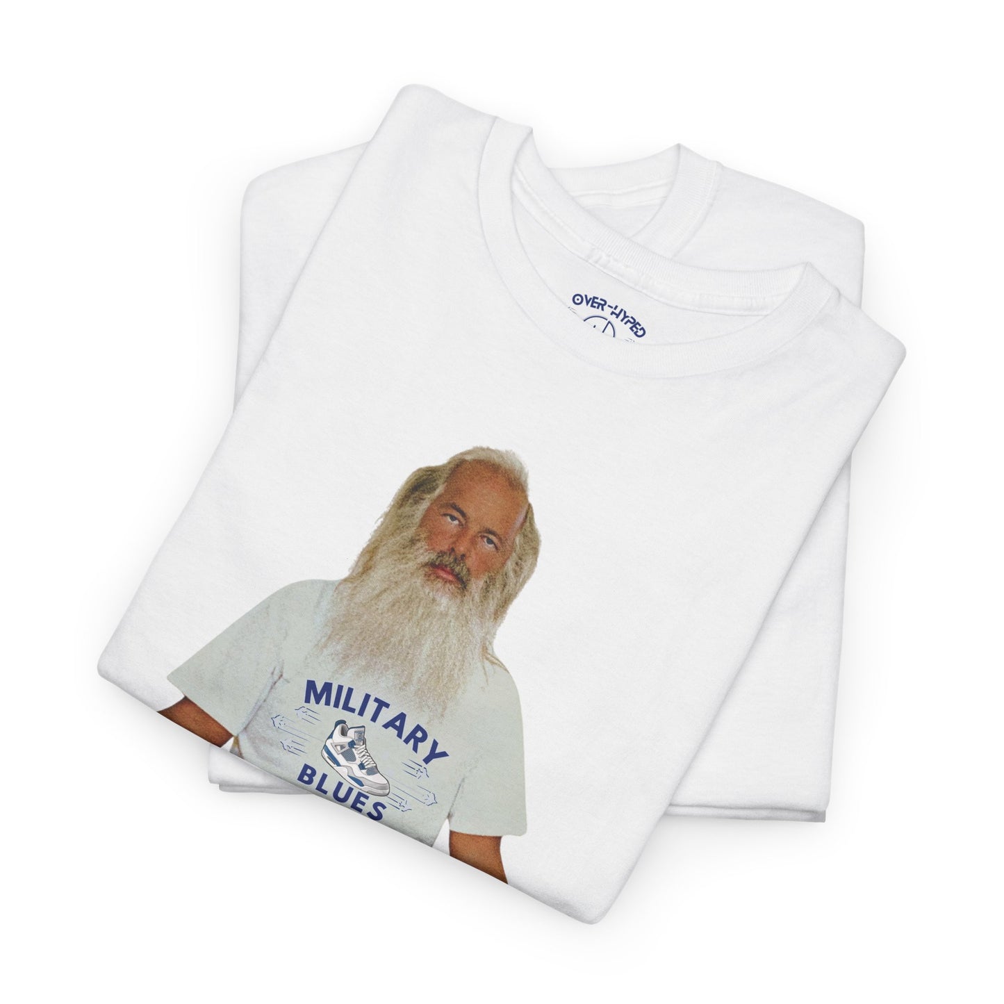 Retro 4 Military Blue Rick Shirt