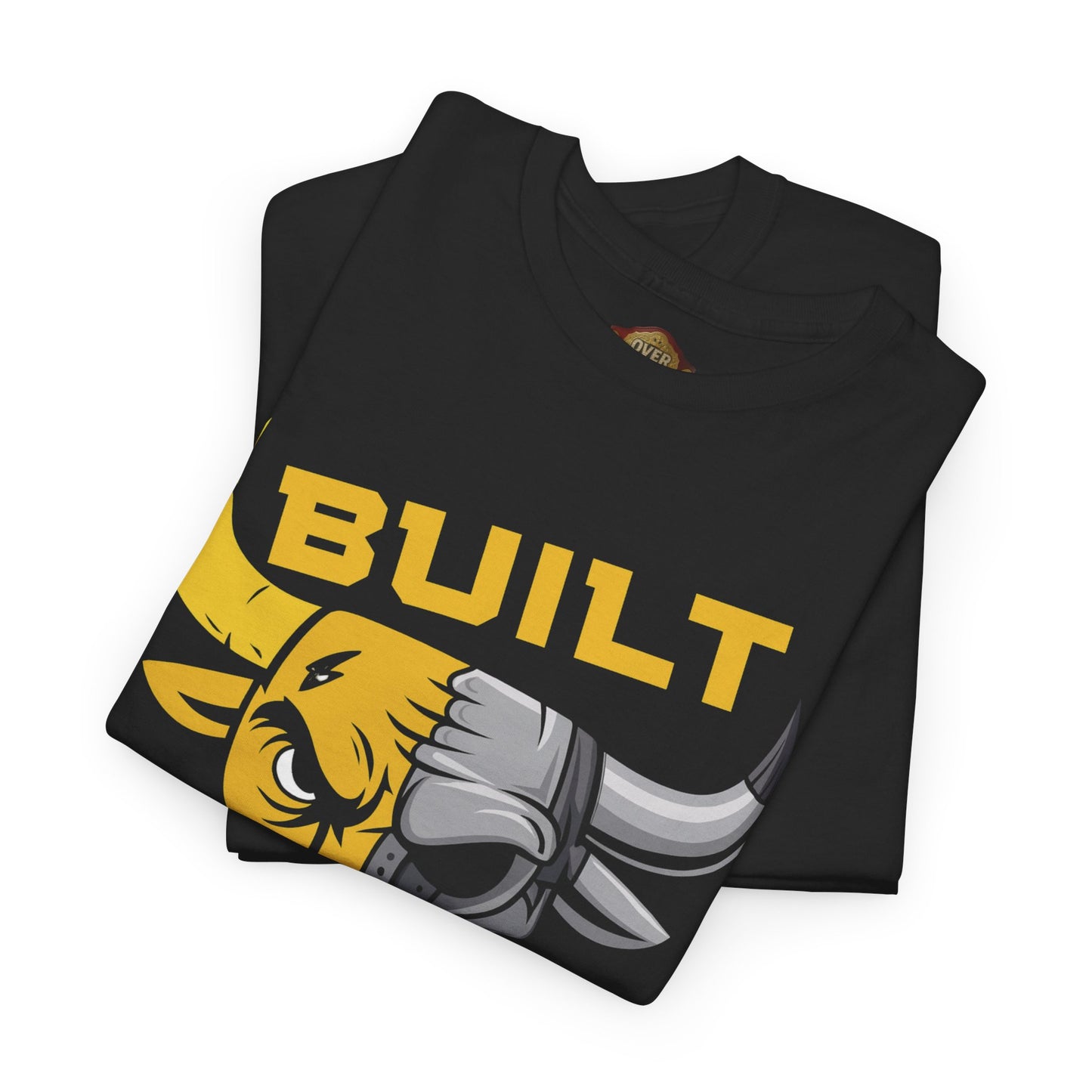 Retro 5 "TOKYO" Varsity Maize and Wolf Grey Shirt-BUILT DIFFERENT
