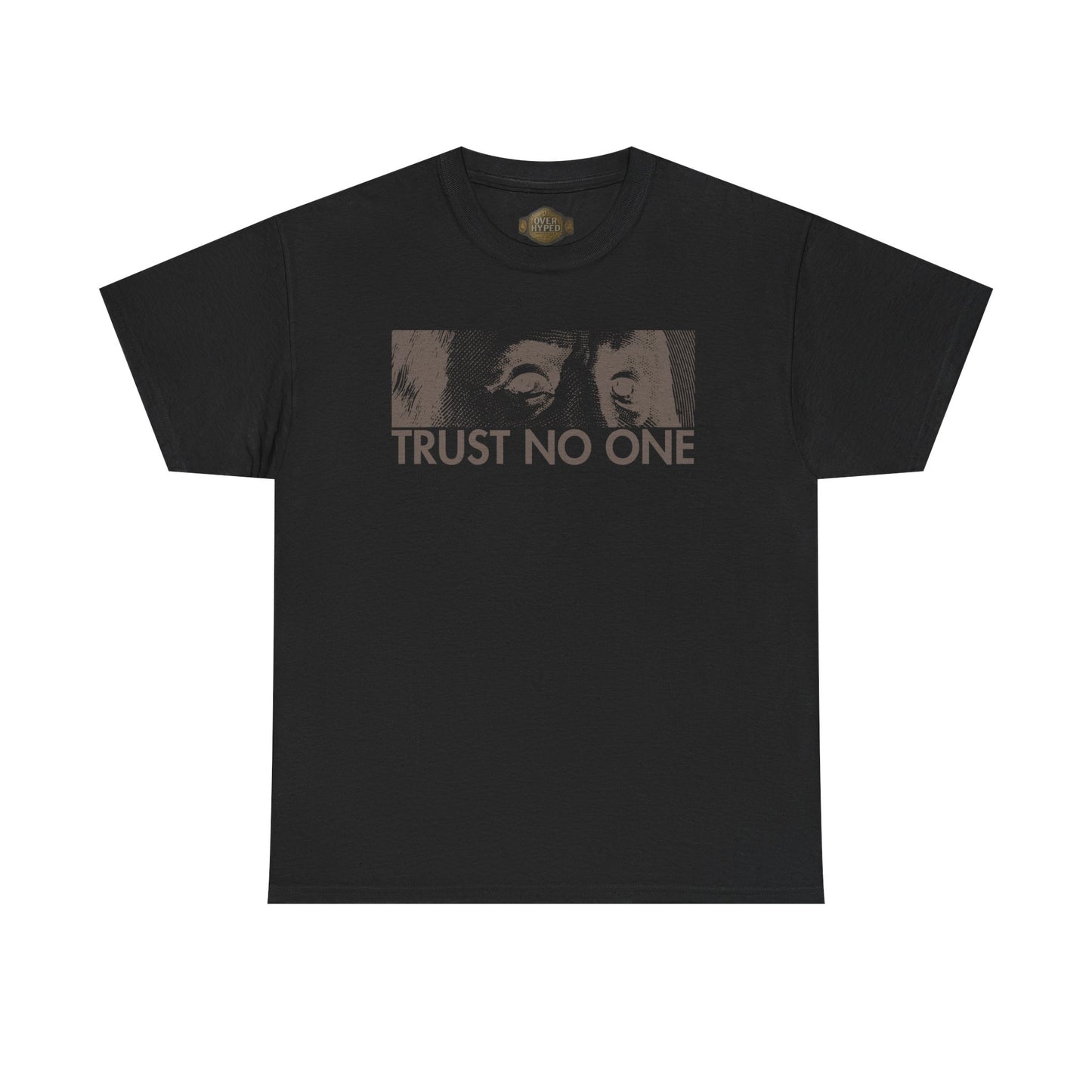 Retro 4 Cave Stone and Black Shirt- Trust No One