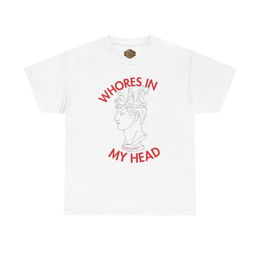 Retro 5 Fire Red "BLACK TONGUE" Shirt-WHORESINMYHEAD   AJ FIRE RED