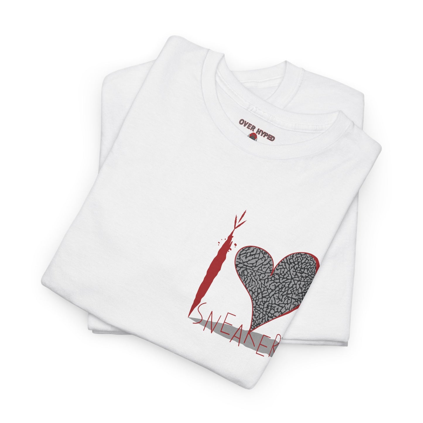 Retro 3 Black Cement/ White Cement I Love Sneakers Shirt
