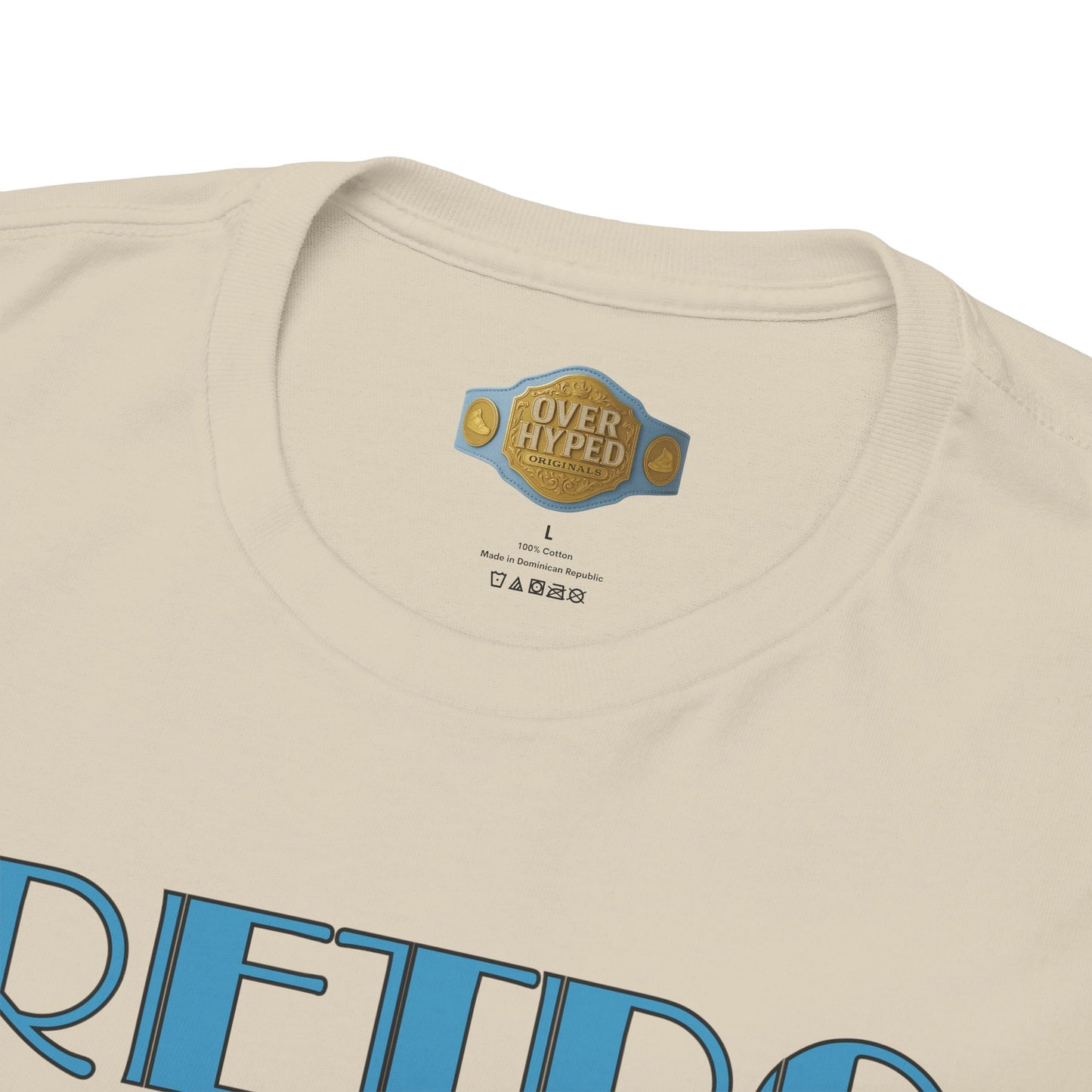 Retro 1 High UNC Reimagined  Retro Vibes Only Cross Shirt