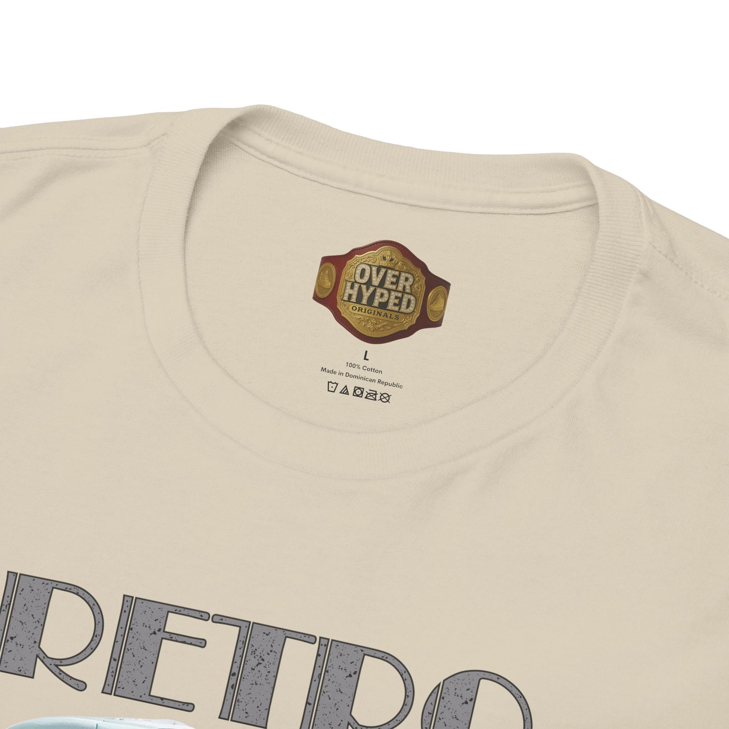 Retro 4 White Cement Retro Vibes only Shirt