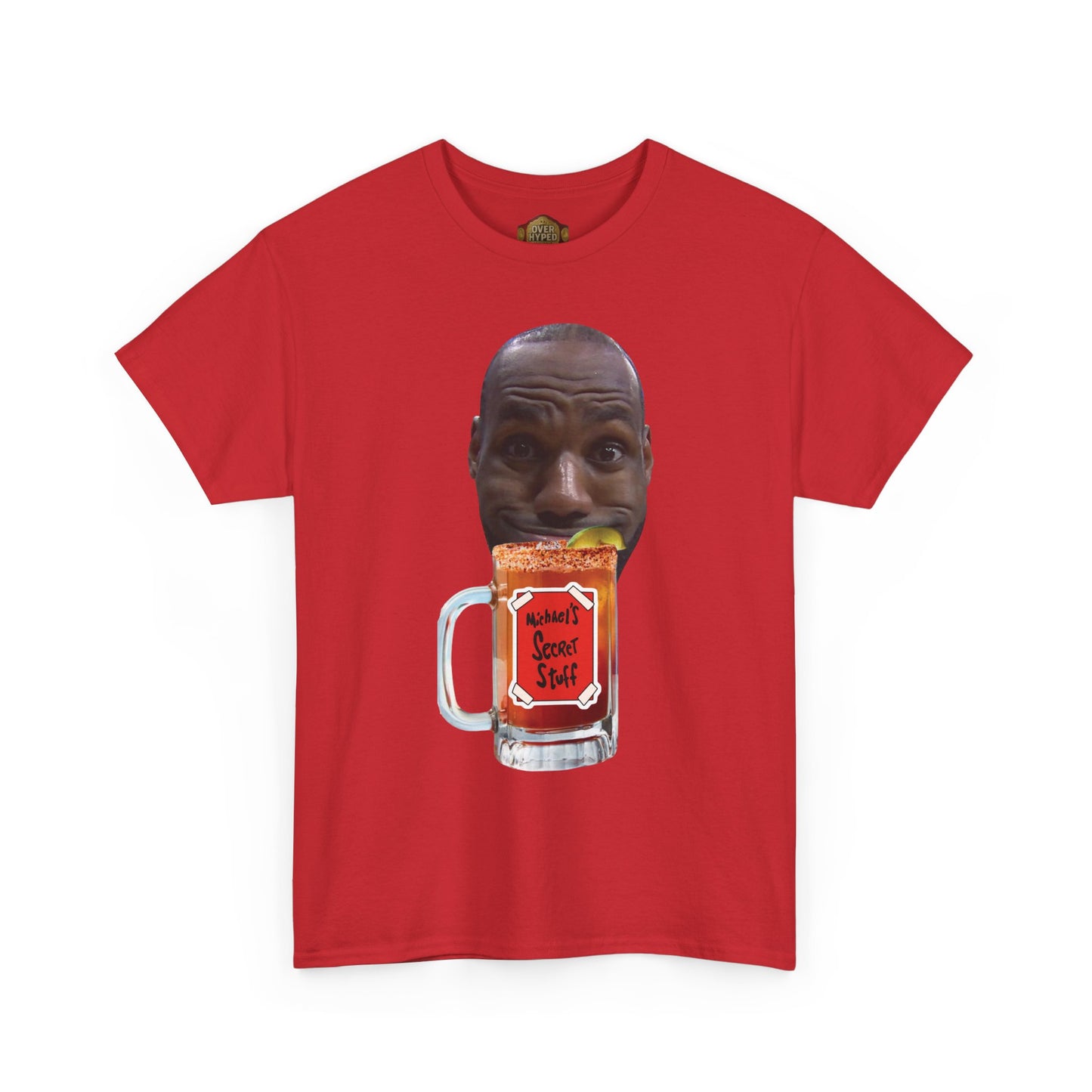 Retro 5 Fire Red "BLACK TONGUE" - MICHAELS SECRET STUFF FOR BRON