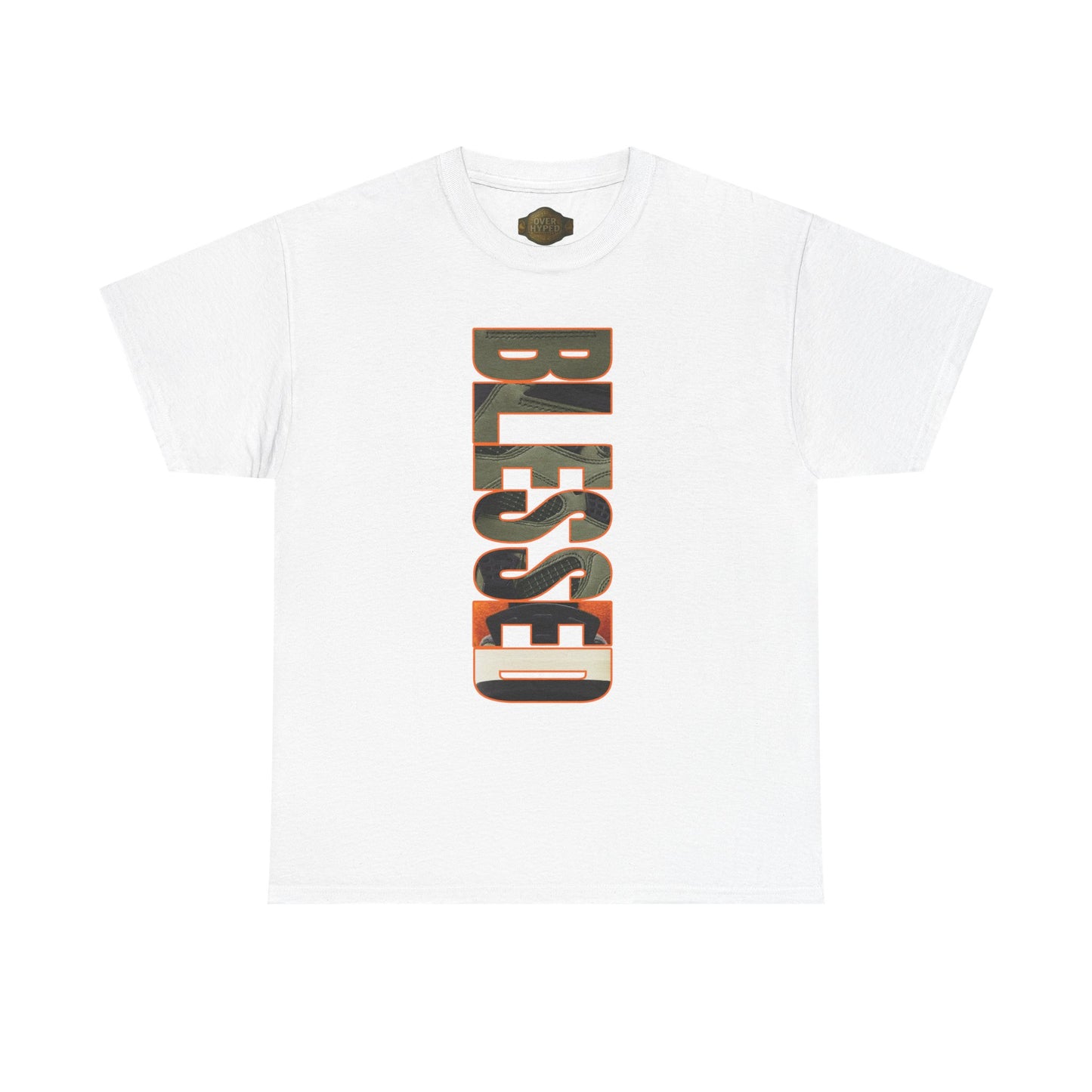 Retro 4 Deep Green and Clementine - BLESSED