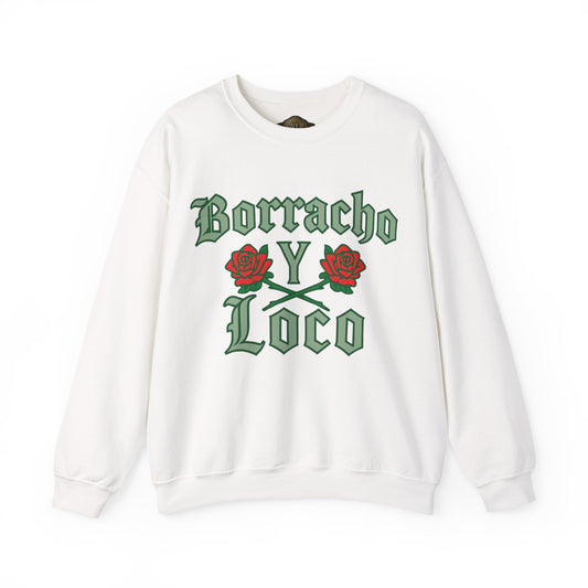 Retro 3 EL VUELO Summit White and Pine Green SweatShirt - BORRACHO Y LOCO