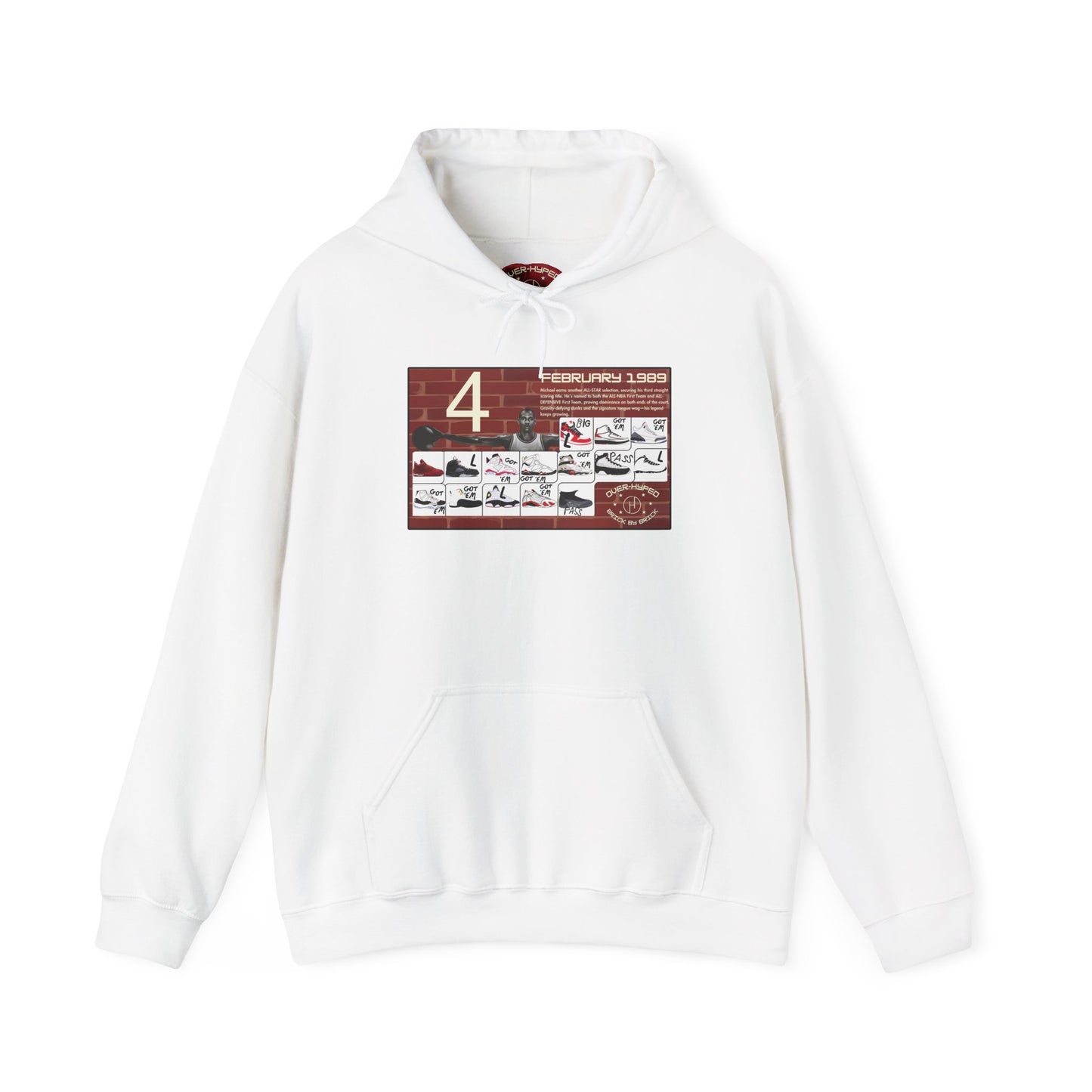 Retro 4 Brick by Brick - My Retro Card Hoodie