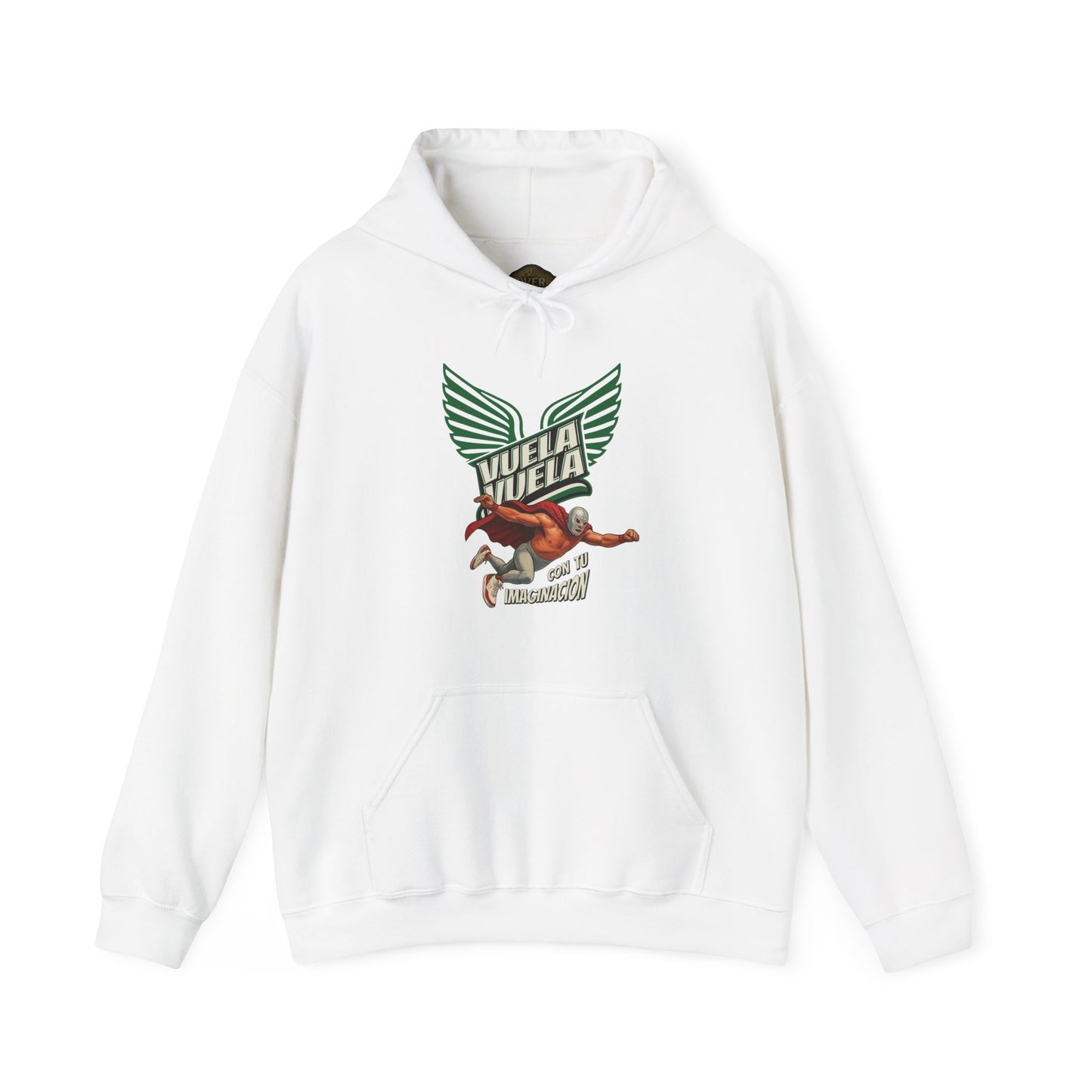 Retro 3 EL VUELO Summit White and Pine Green Hoodie -  Santo Vuela