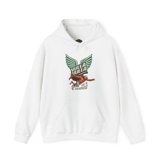 Retro 3 EL VUELO Summit White and Pine Green Hoodie -  Santo Vuela