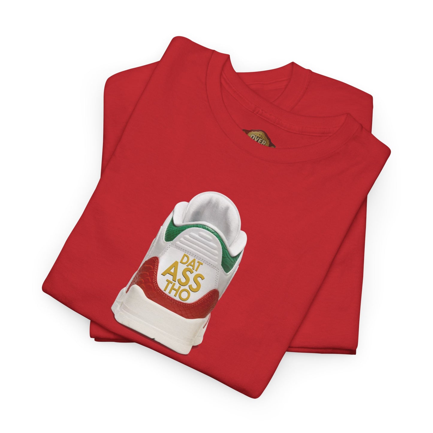 Retro 3 EL VUELO Summit White and Pine Green Shirt -Dat Assss Tho