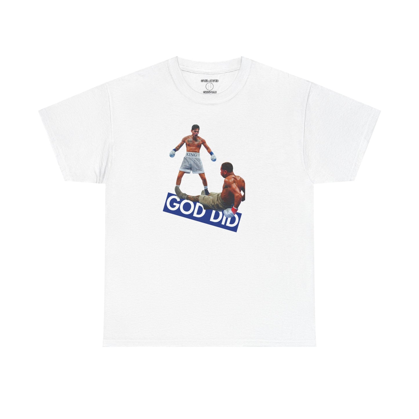 Retro 4 Industrial Blue God Did Shirt