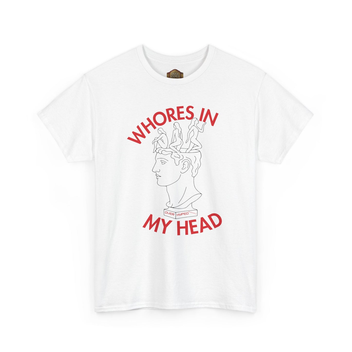 Retro 5 Fire Red "BLACK TONGUE" Shirt-WHORESINMYHEAD   AJ FIRE RED