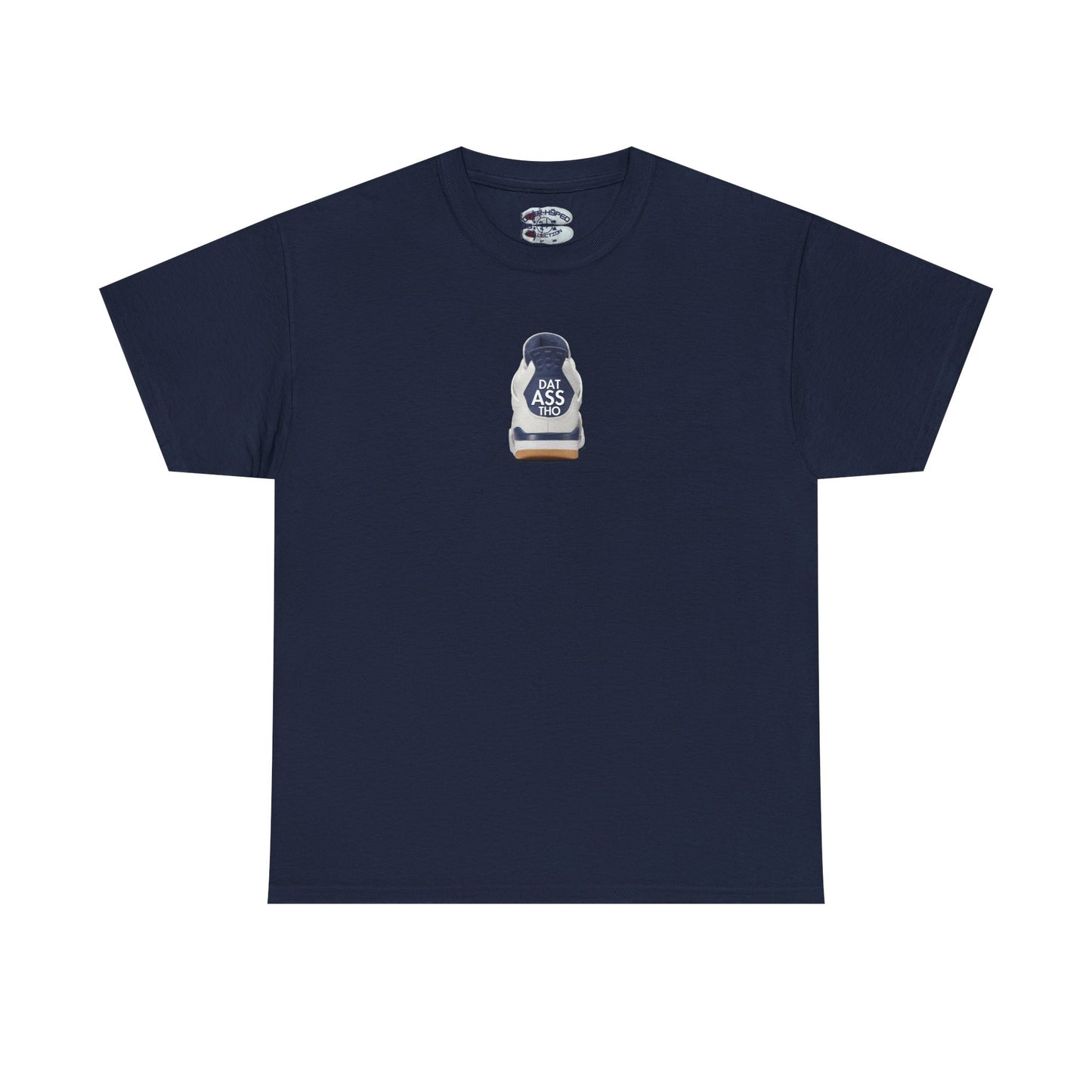 Retro 4 SB 'Navy' Dat Asss Tho Tee by Over-Hyped