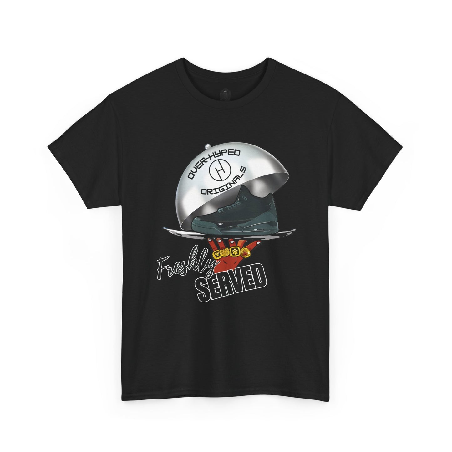 Retro 3 Black Cat Freshly Served Shirt