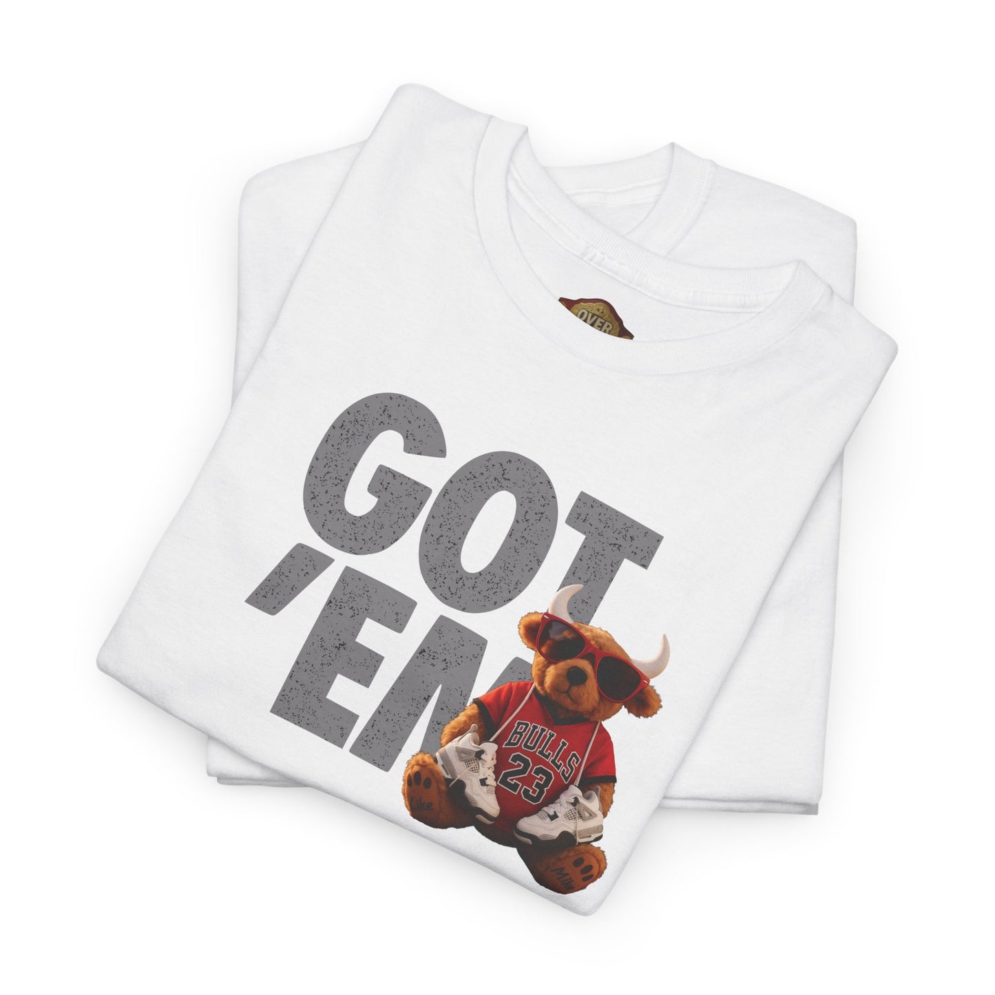 Retro 4 White Cement LIKE MIKE Version 2 Shirt