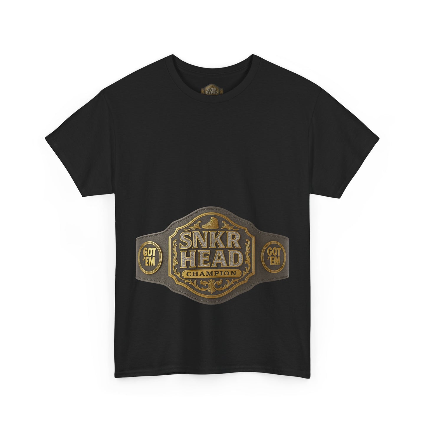 Retro 4 Cave Stone and Black Shirt- SNKR CHAMP