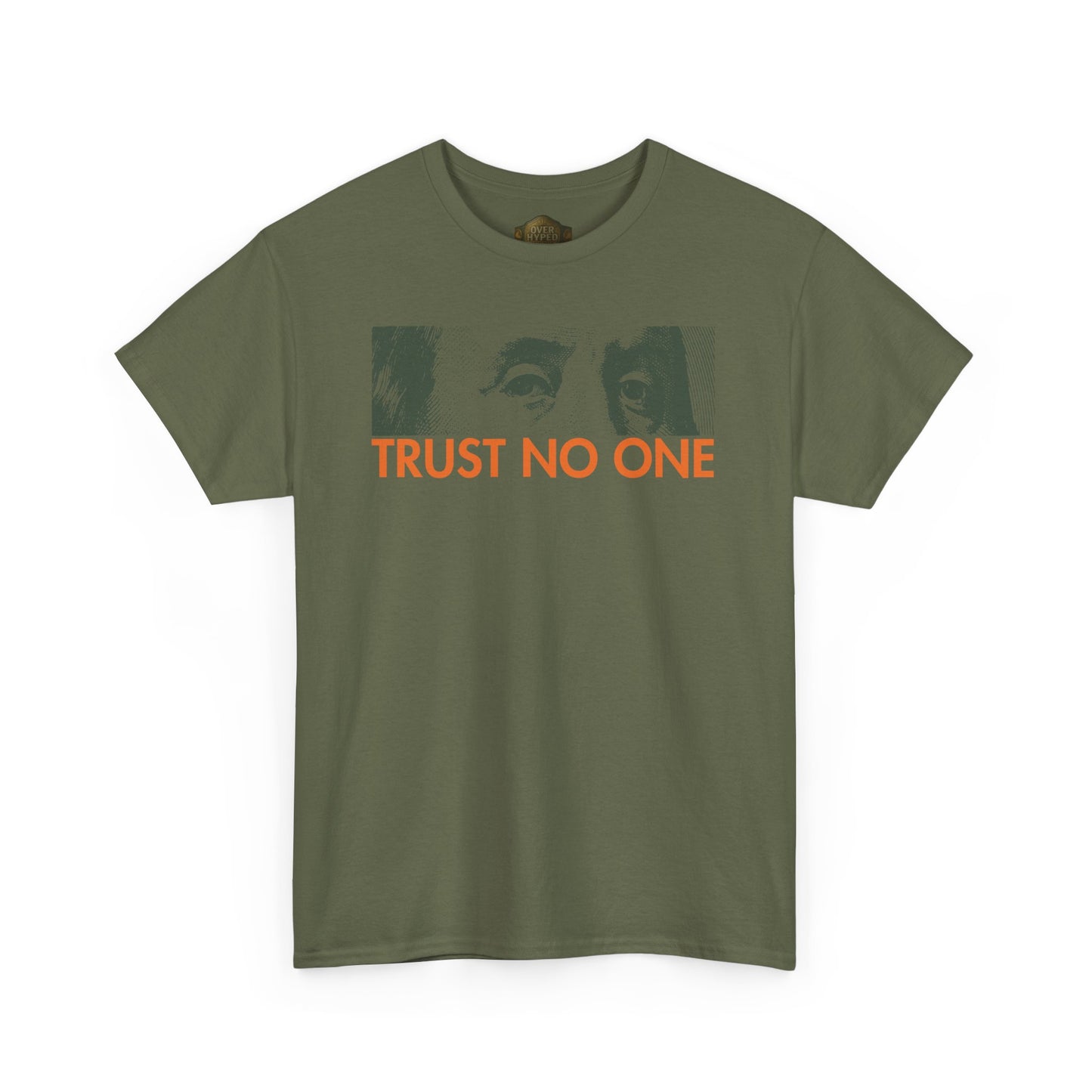 Retro 4 Deep Green and Clementine - TRUST NO ONE