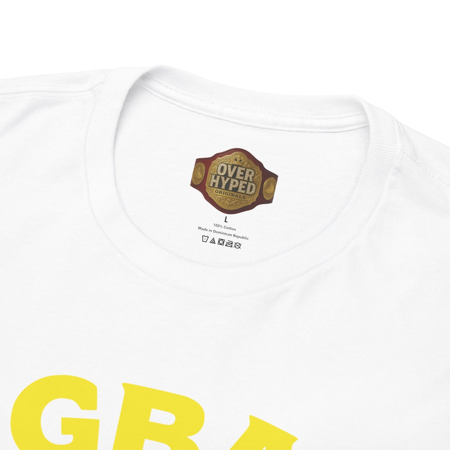 Retro 5 "TOKYO" Varsity Maize and Wolf Grey Shirt-GBA