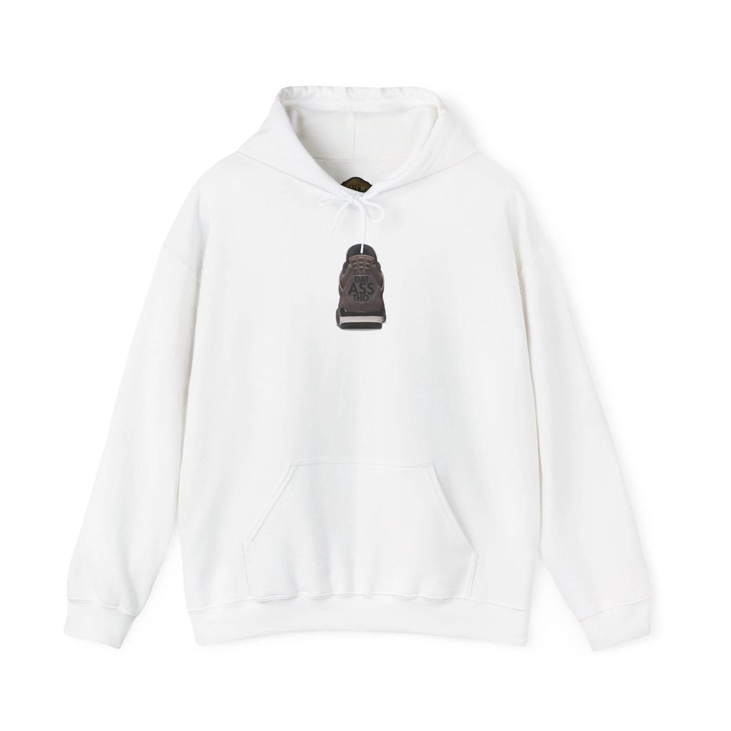 Retro 4 Cave Stone and Black Hoodie- DatAssssTho