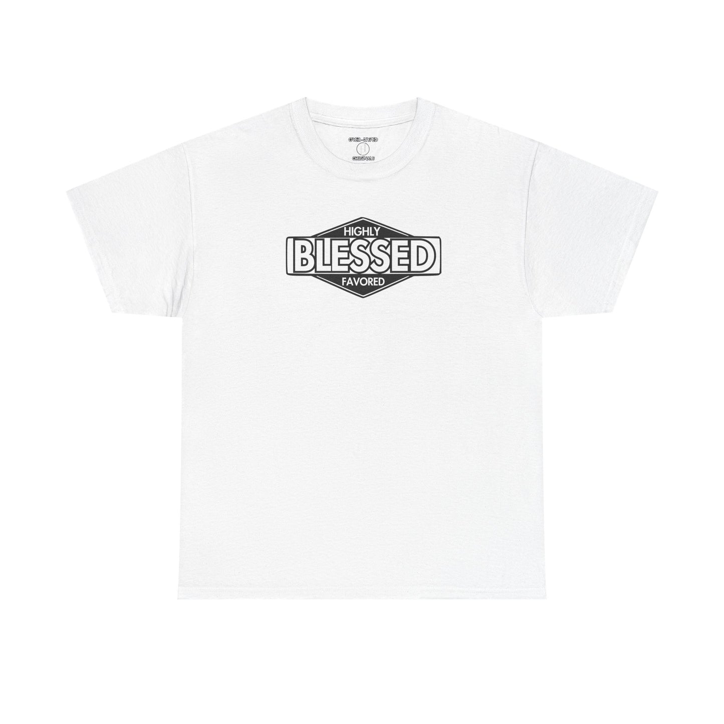 Protro 9 Halo / Retro 4 White Thunder - Blessed Highly Favored Shirt