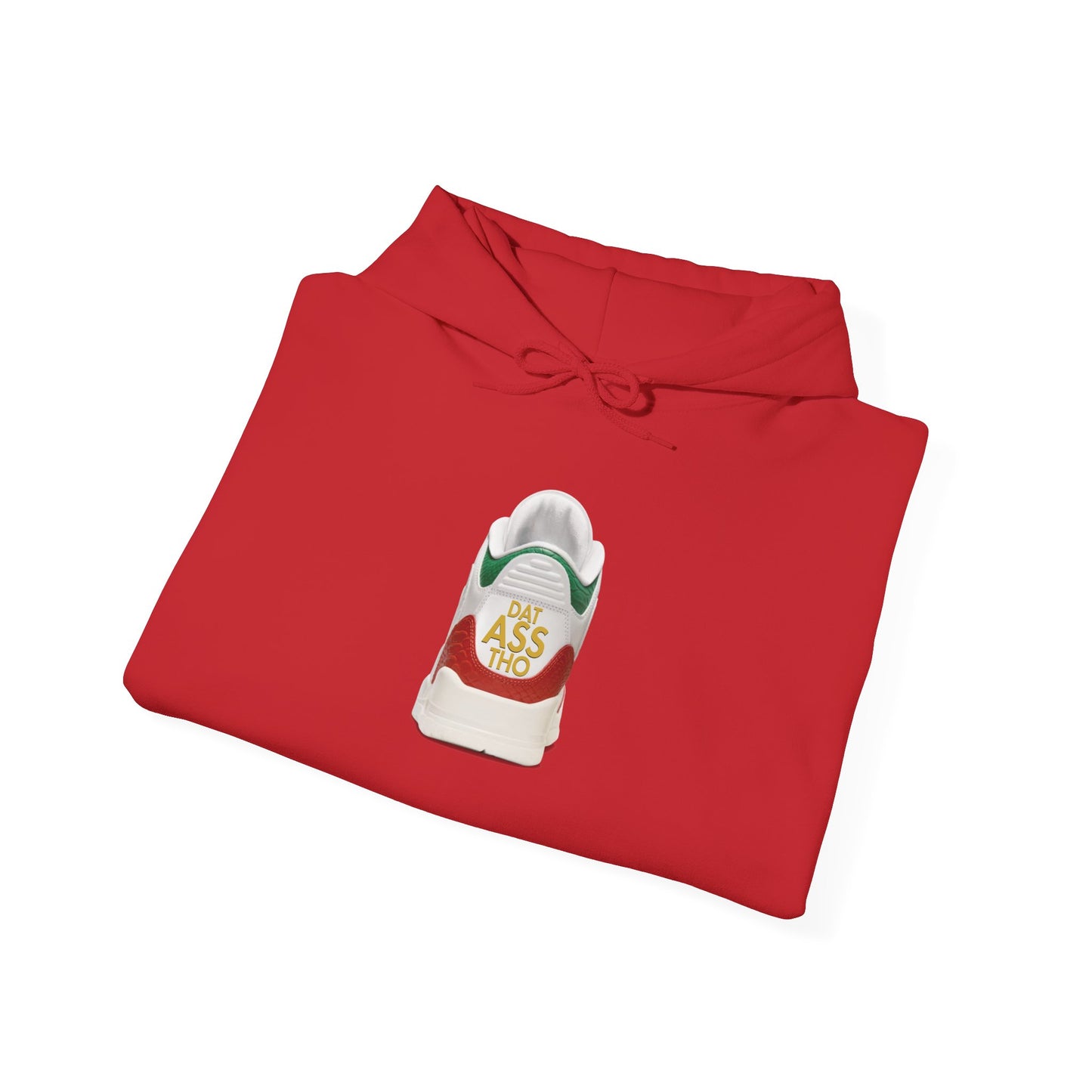 Retro 3 EL VUELO Summit White and Pine Green Hoodie - DAT ASSS THOO