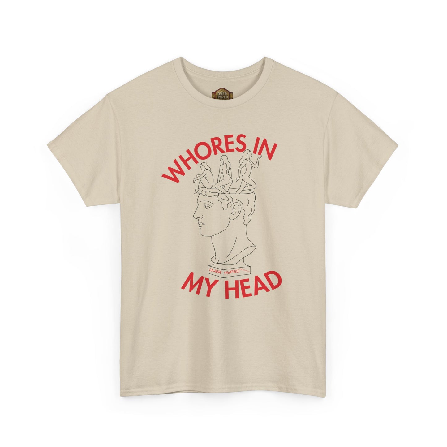 Retro 5 Fire Red "BLACK TONGUE" Shirt-WHORESINMYHEAD   AJ FIRE RED