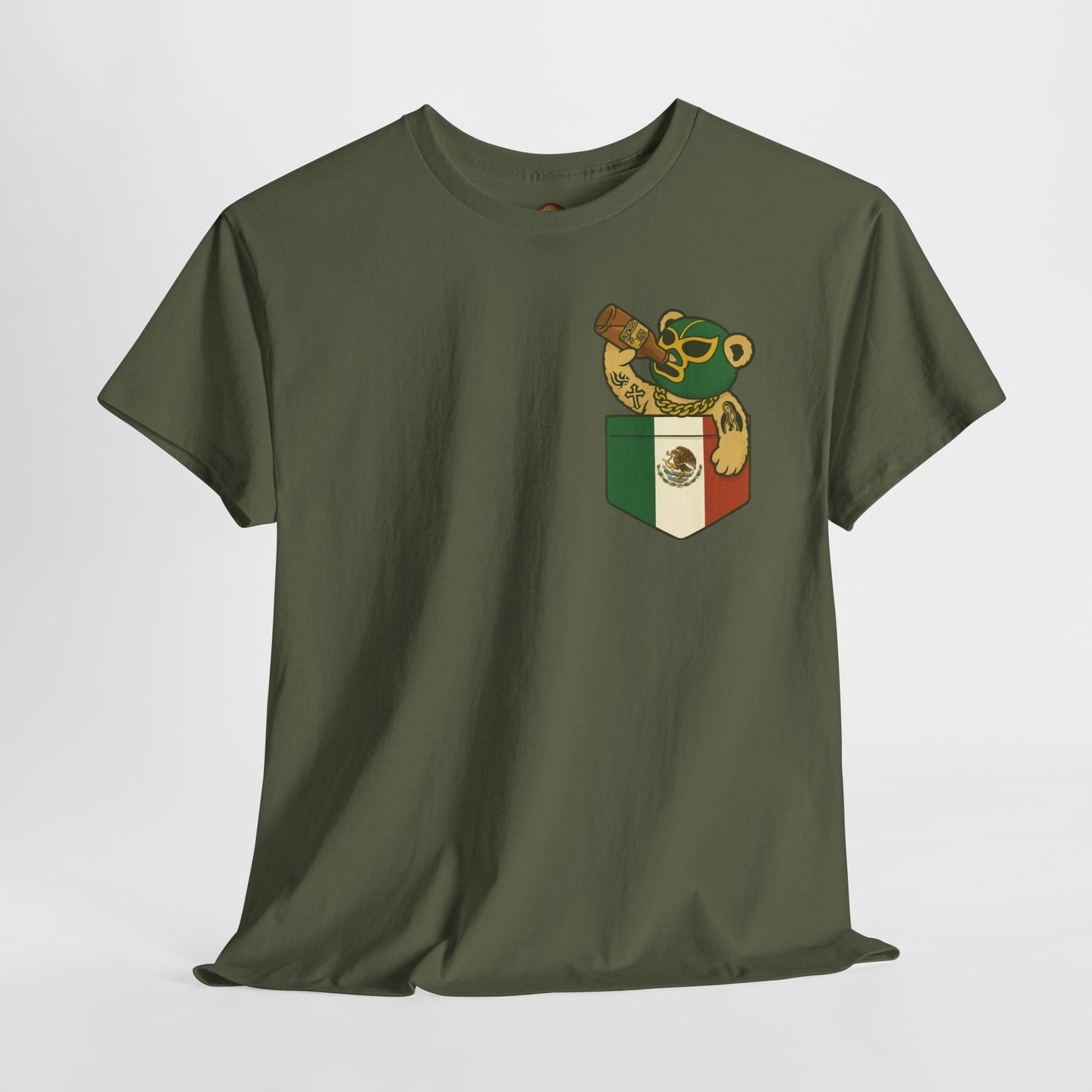 Retro 3 EL VUELO Summit White and Pine Green Shirt - OUT OF POCKET LUCHA