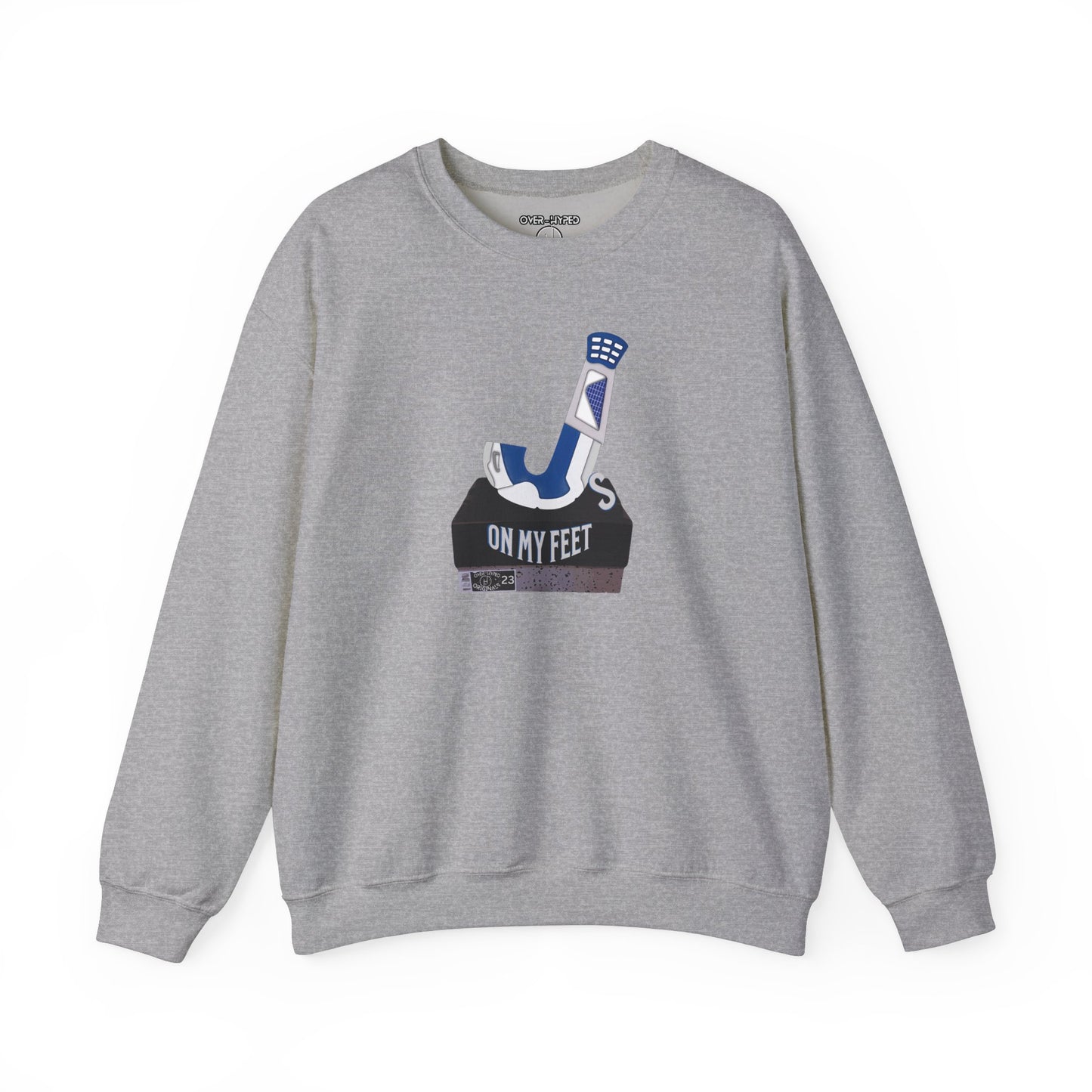 Retro 4 Industrial Blue J's On My Feet Sweatshirt