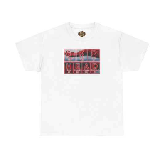 Retro 5 Fire Red "BLACK TONGUE" Shirt- SNKRS SCIENCE   AJ FIRE RED