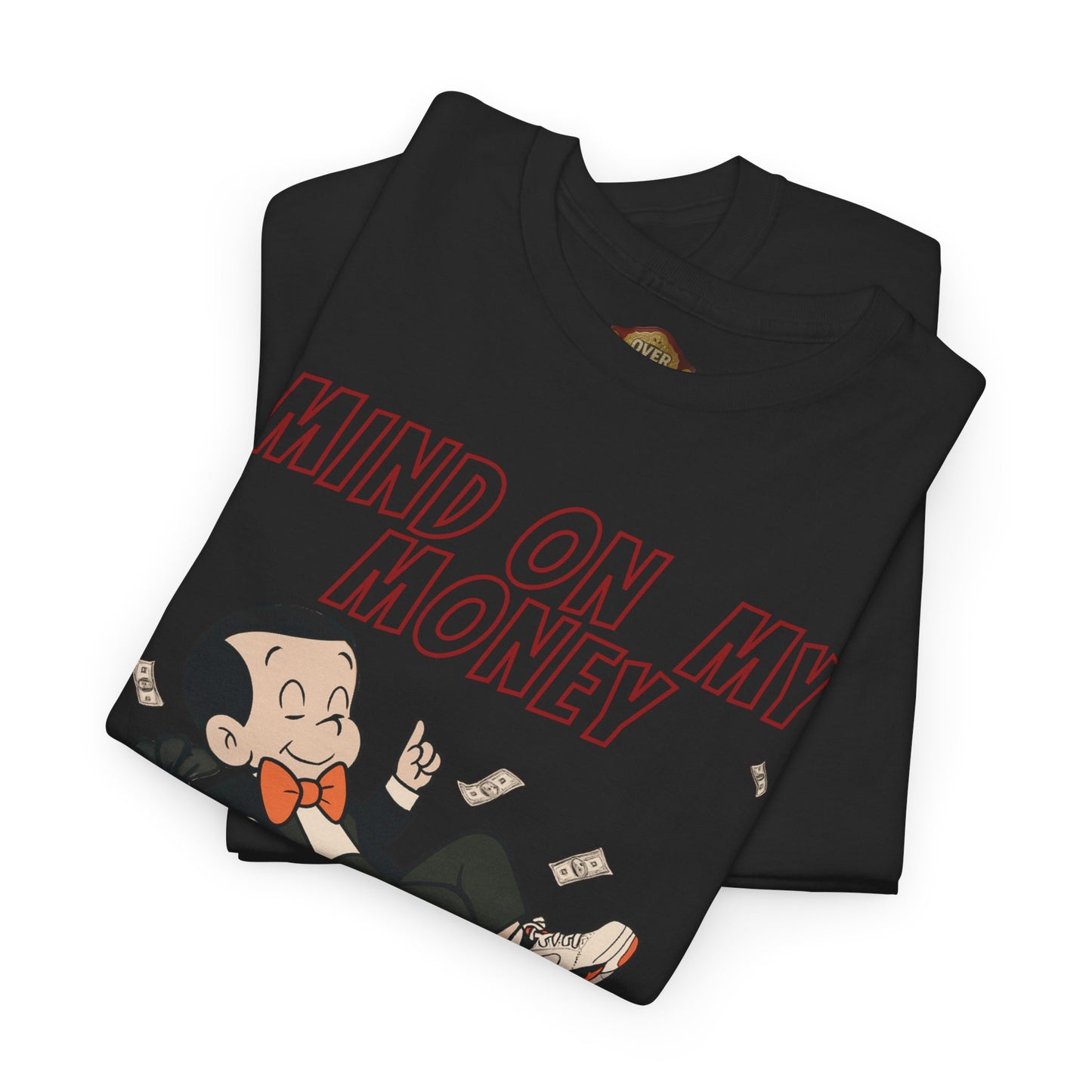 Shirt to Match Retro 5 FIRE RED - MONEY ON MY MIND