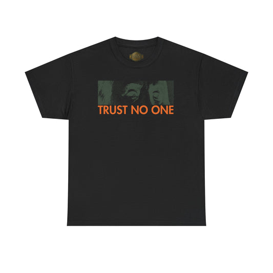 Retro 4 Deep Green and Clementine - TRUST NO ONE
