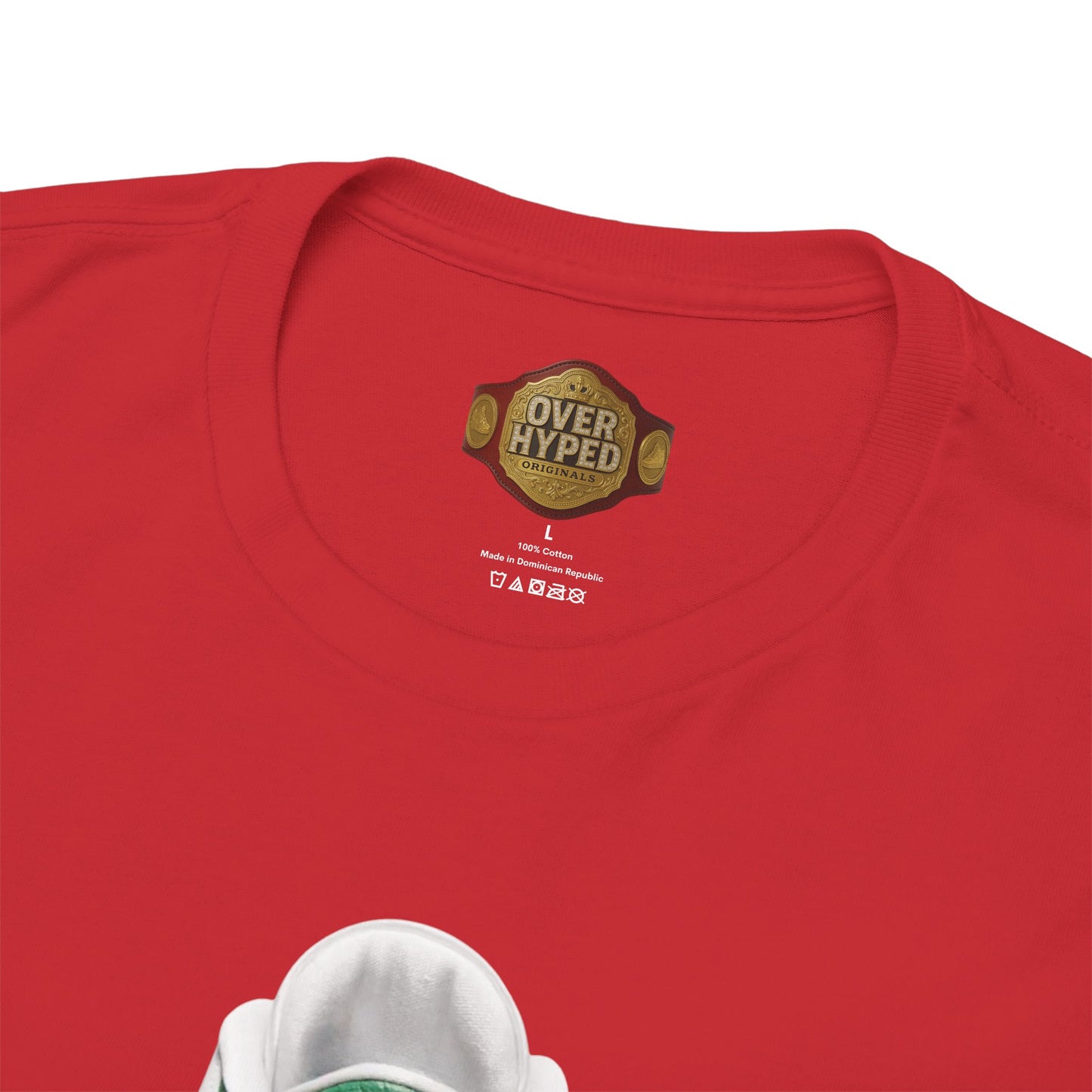 Retro 3 EL VUELO Summit White and Pine Green Shirt -Dat Assss Tho