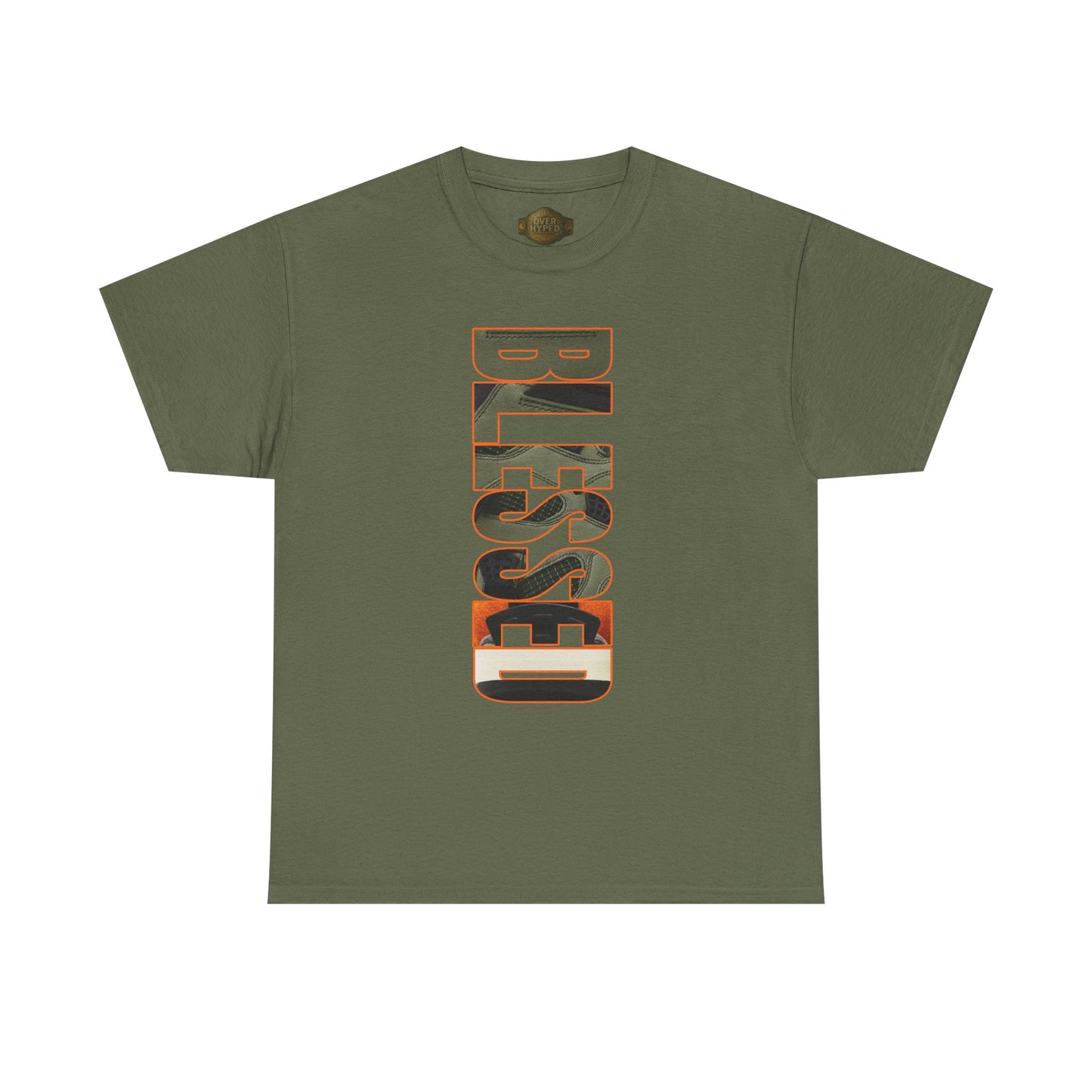 Retro 4 Deep Green and Clementine - BLESSED